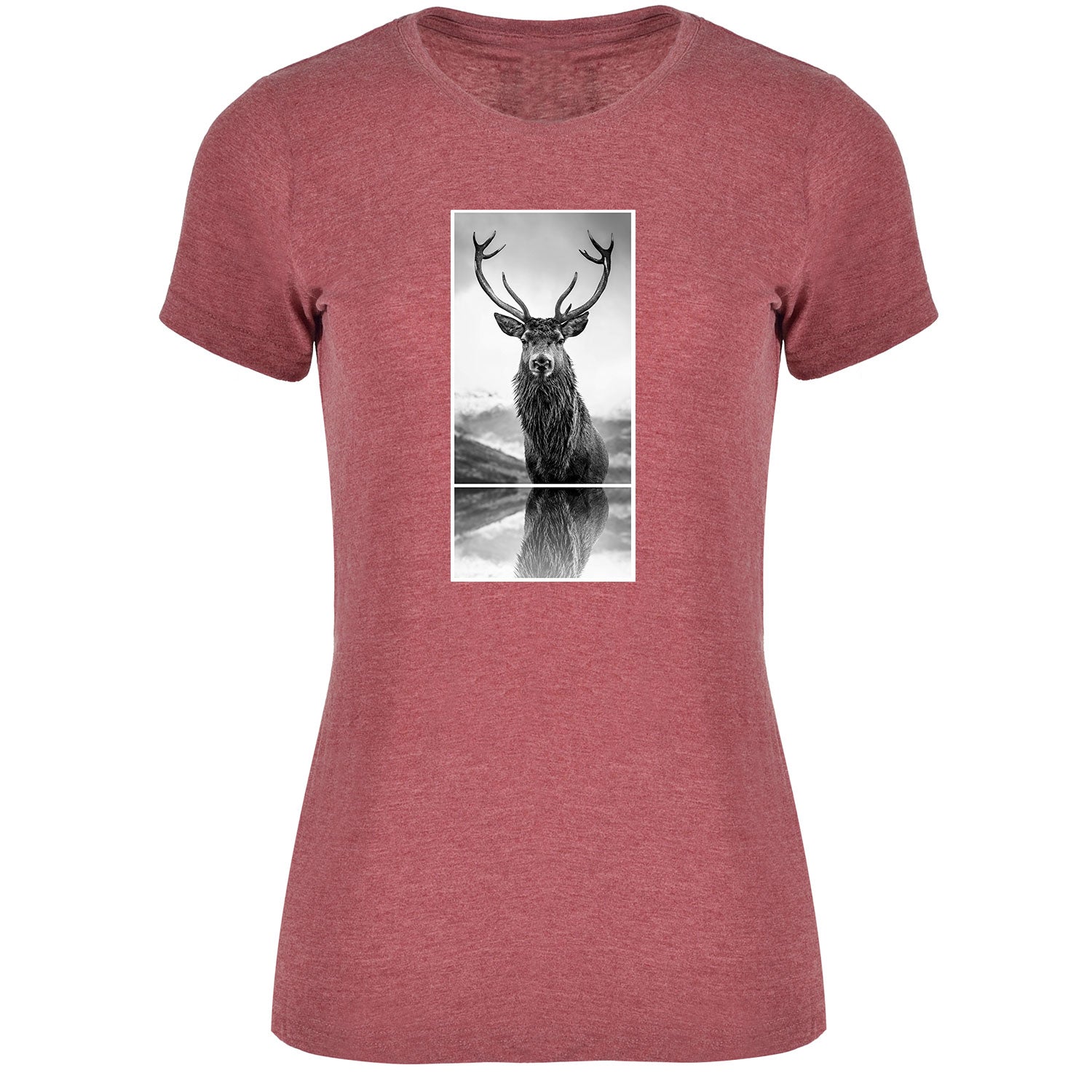 Hirsch Damen Tshirt - Datschi Trachten