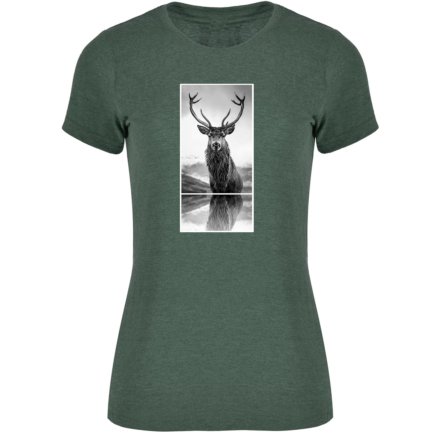 Hirsch Damen Tshirt - Datschi Trachten