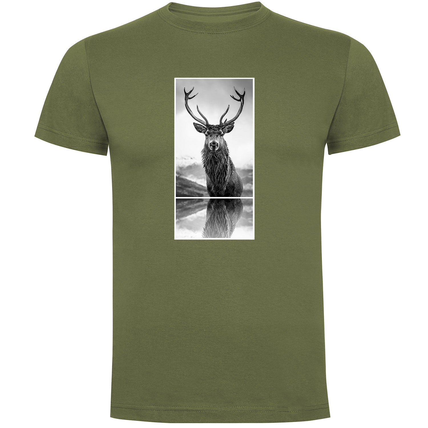 Hirsch Herren Tshirt - Datschi Trachten