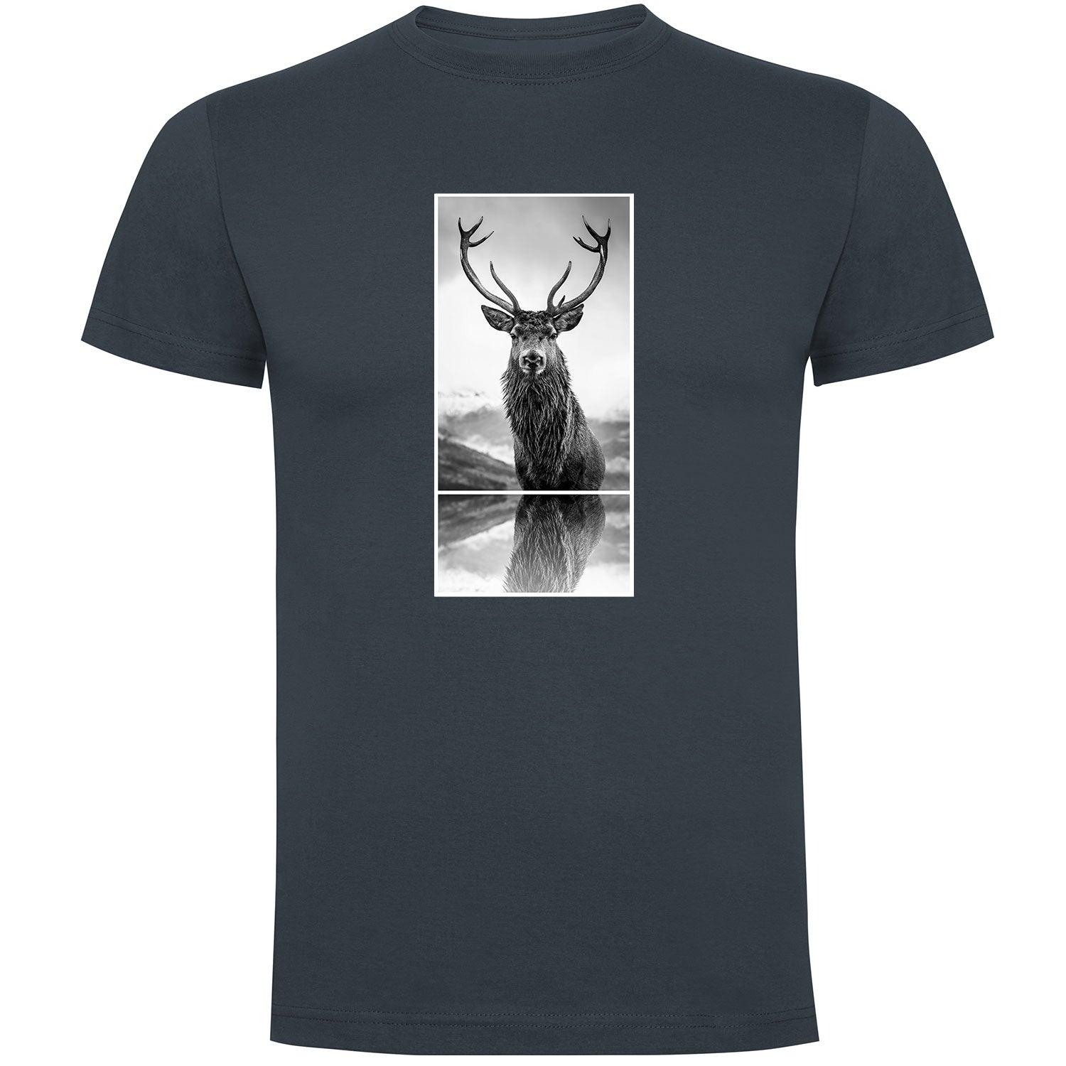 Hirsch Herren Tshirt - Datschi Trachten