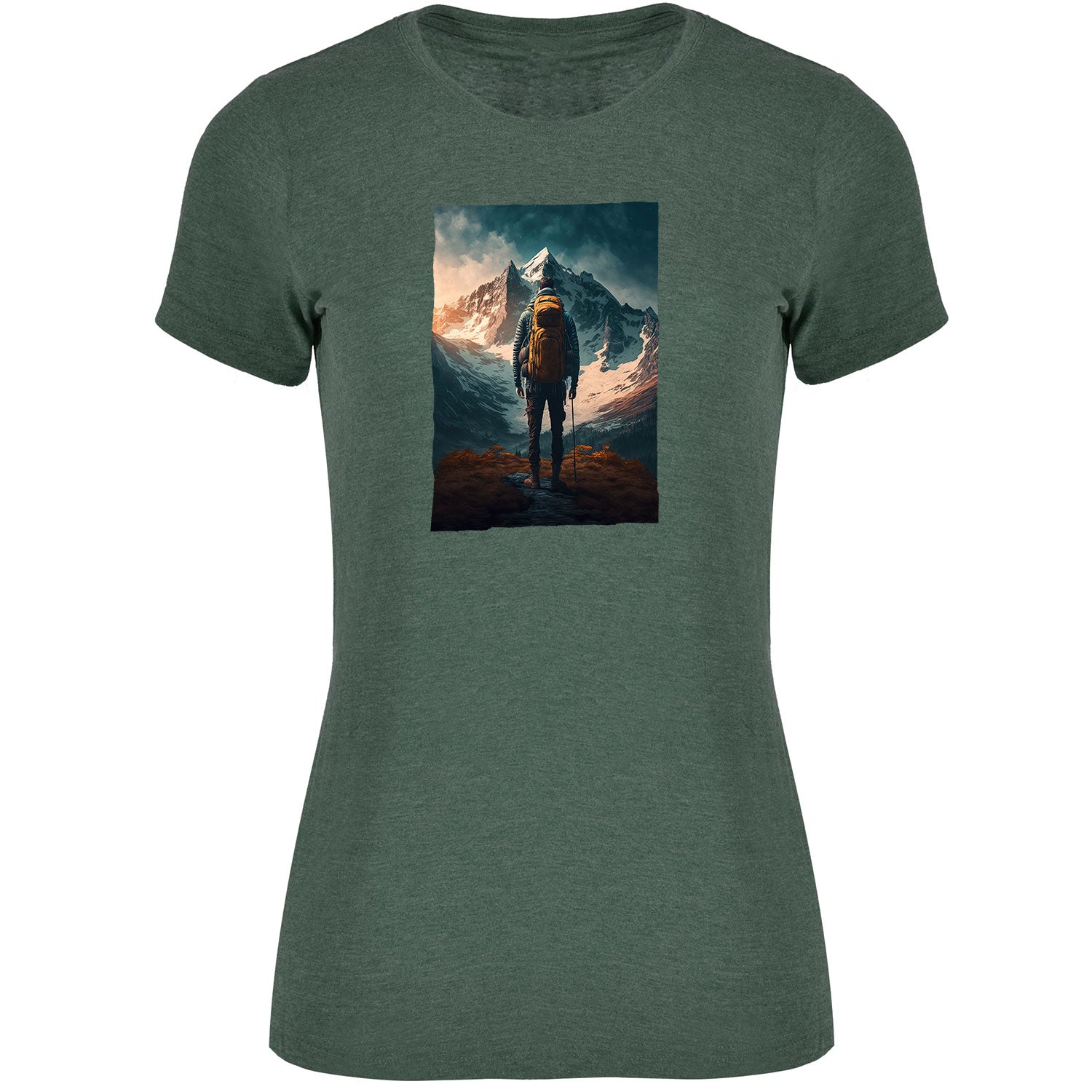 Wanderglück Damen Tshirt - Datschi Trachten