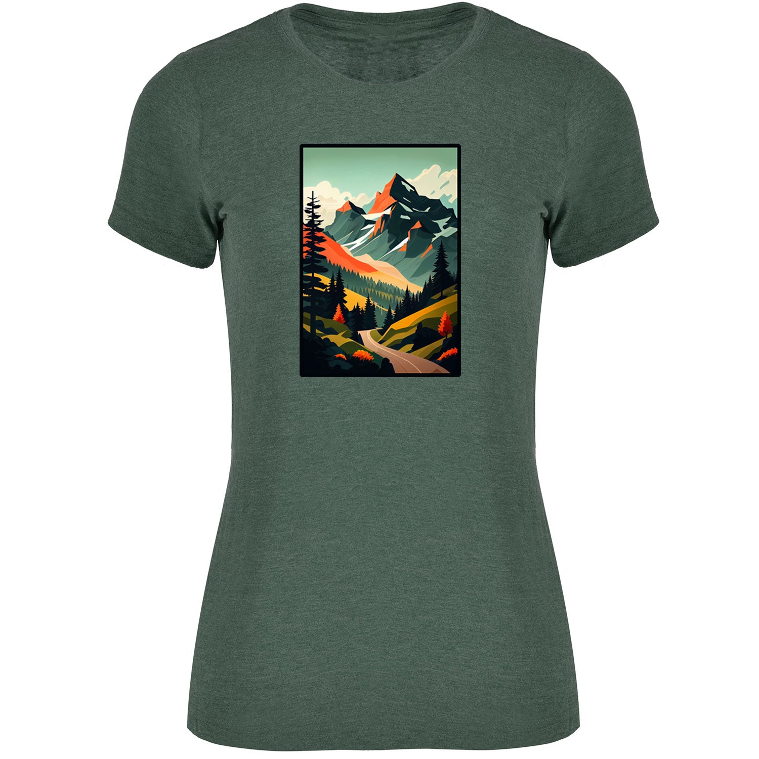 Bergmomente Damen Tshirt - Datschi Trachten