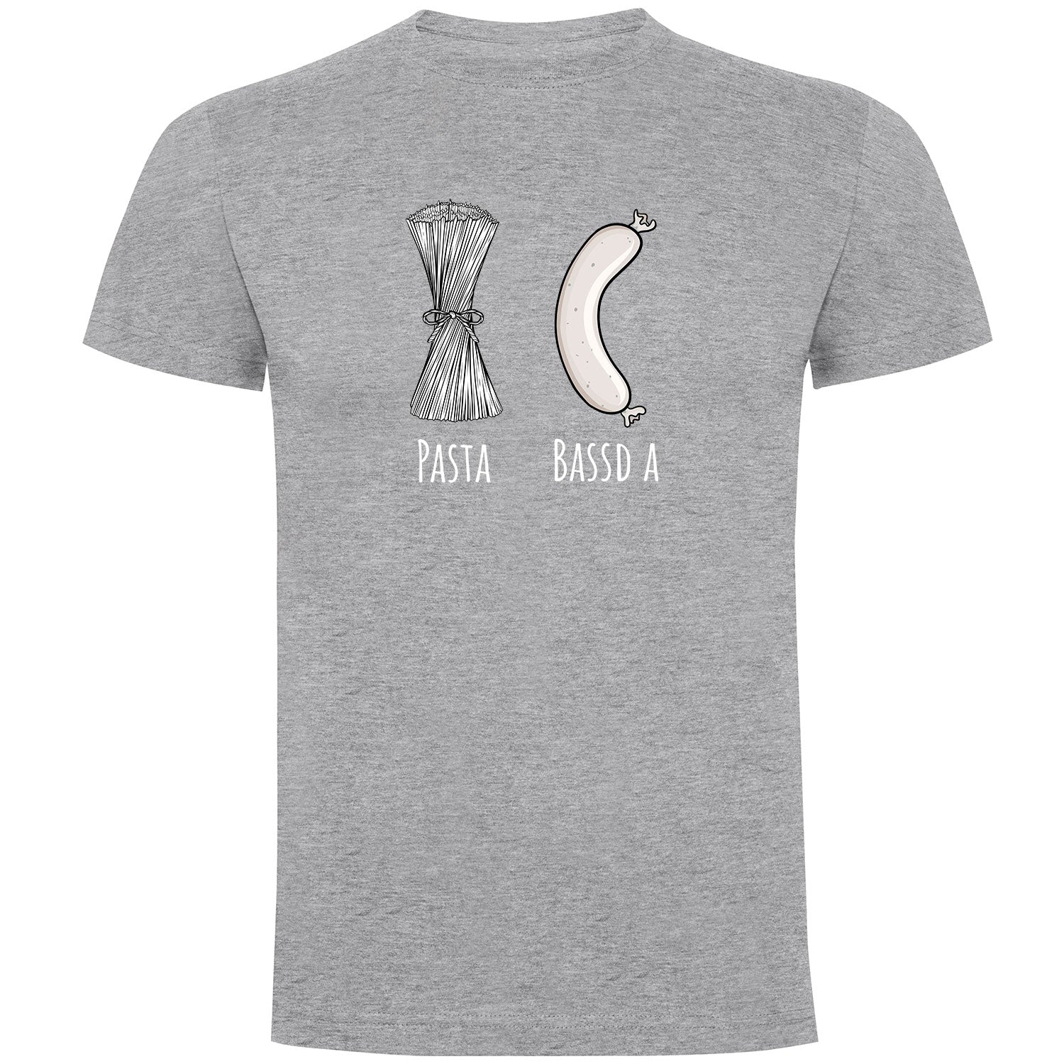 Pasta - Bassd a Weißwurst Herren Tshirt