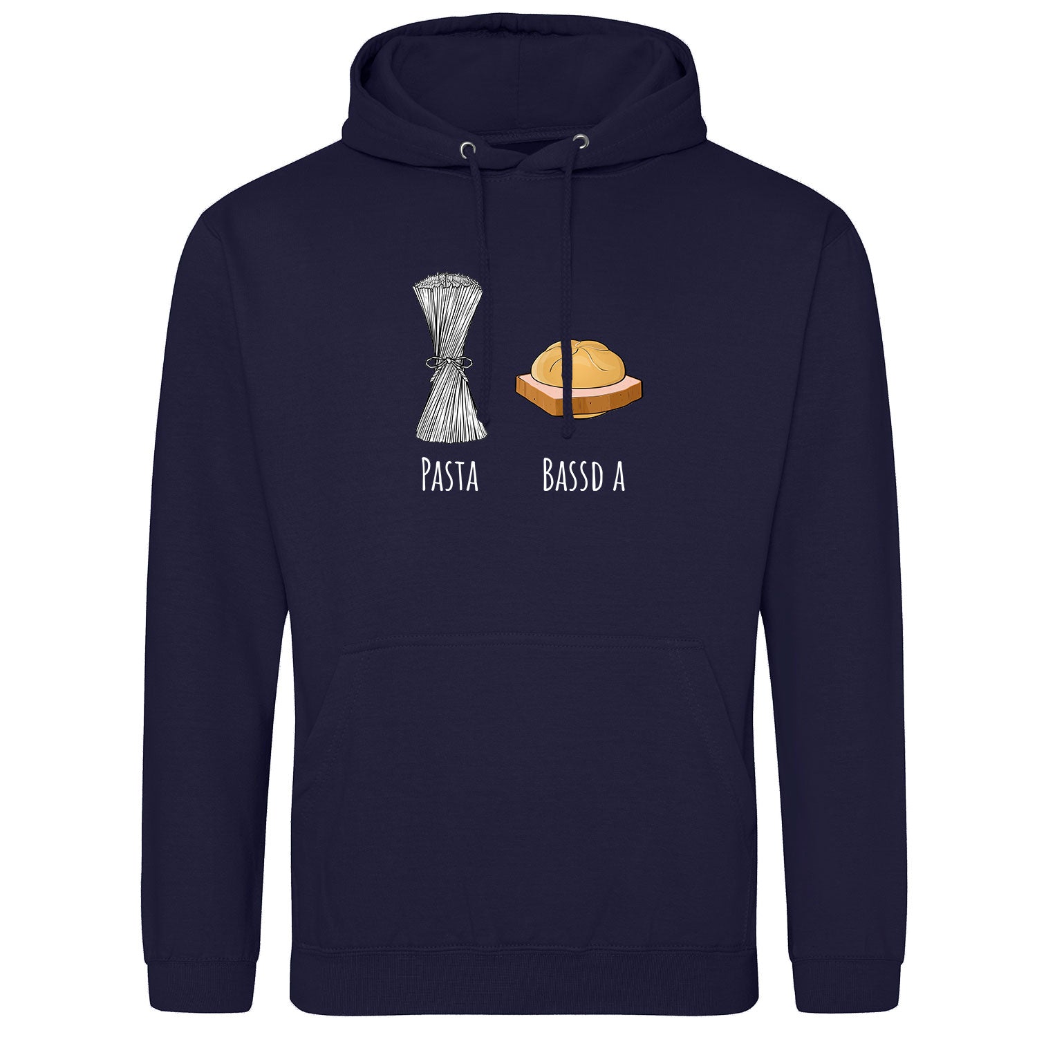 Pasta - Bassd a Leberkas Hoodie - Datschi Trachten