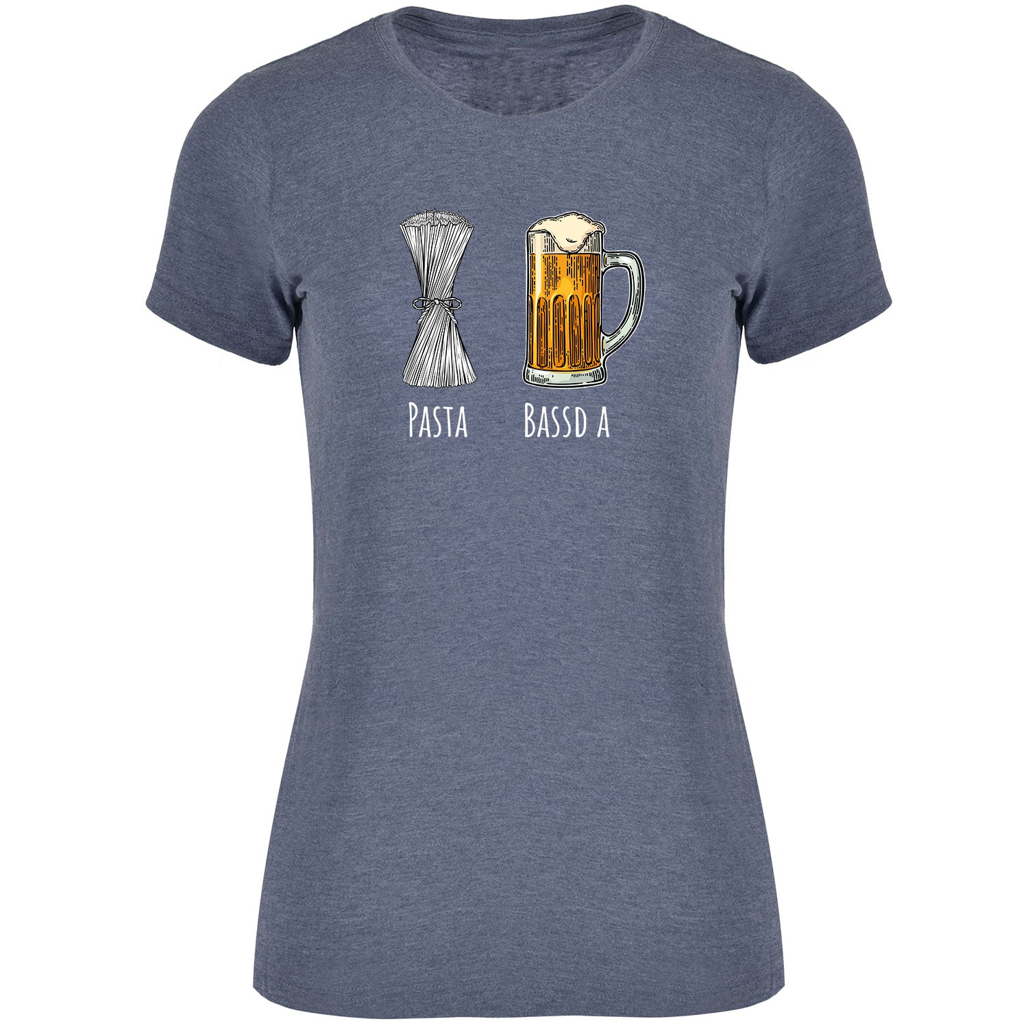 Pasta - Bassd a Bier Damen Tshirt - Datschi Trachten