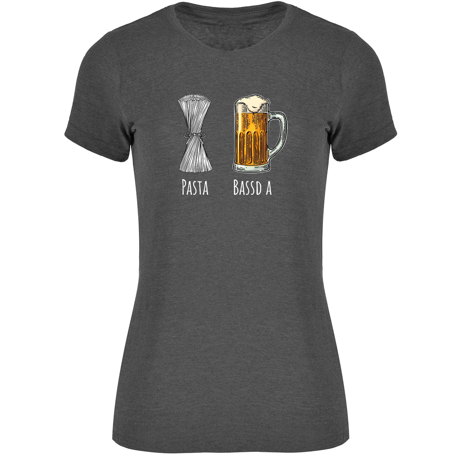 Pasta - Bassd a Bier Damen Tshirt - Datschi Trachten