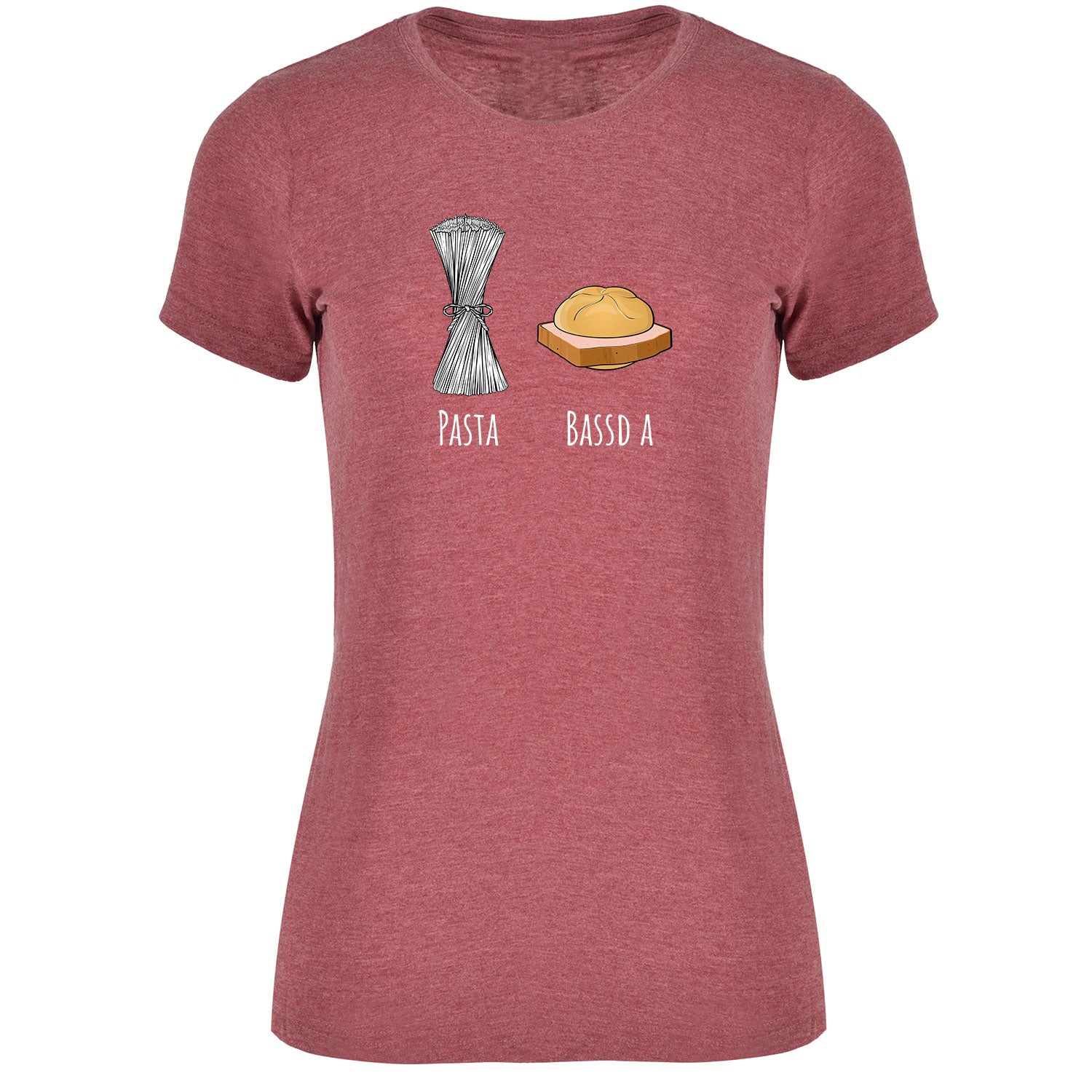 Pasta - Bassd a Leberkas Damen Tshirt - Datschi Trachten