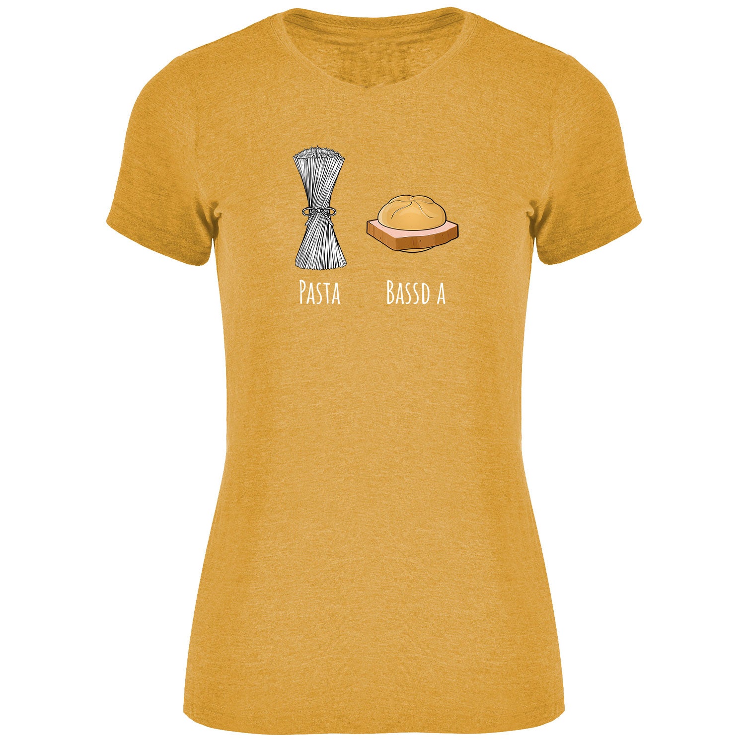 Pasta - Bassd a Leberkas Damen Tshirt - Datschi Trachten