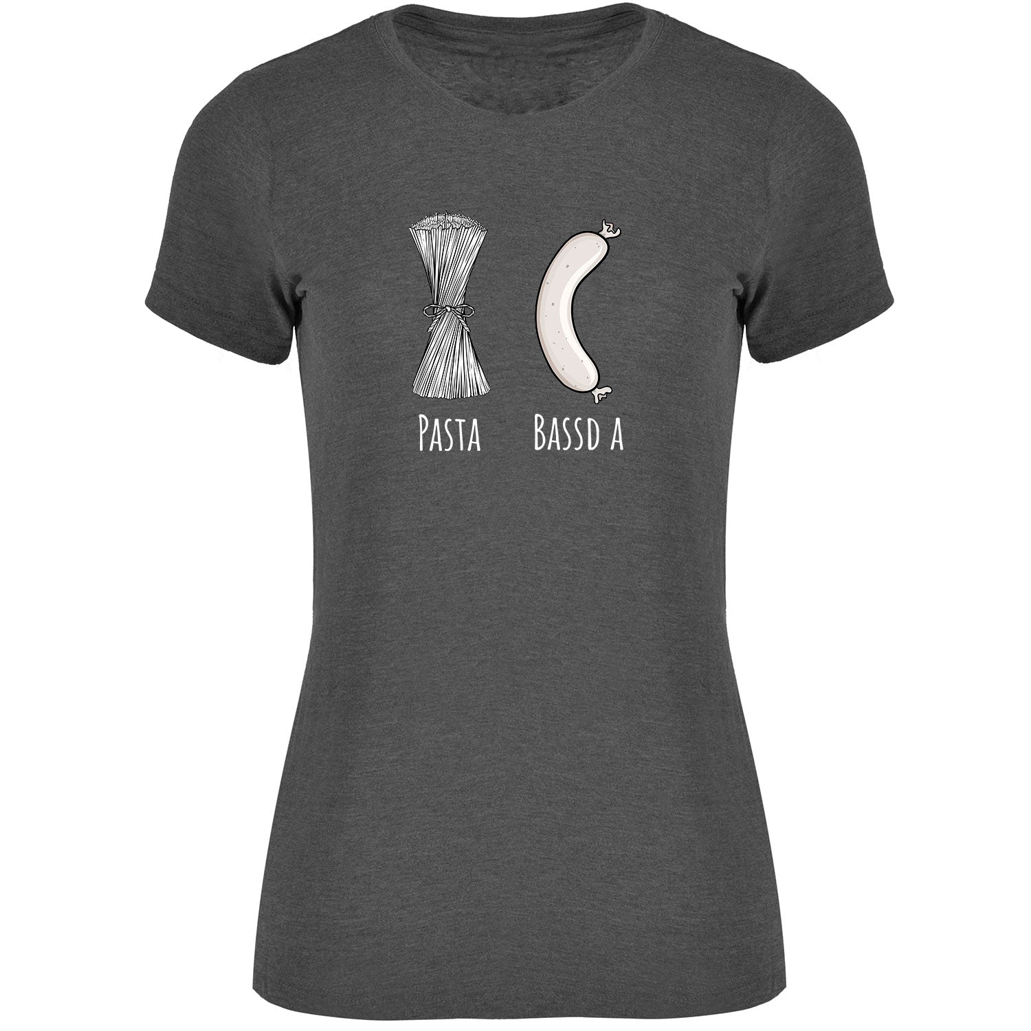 Pasta - Bassd a Weißwurst Damen Tshirt - Datschi Trachten