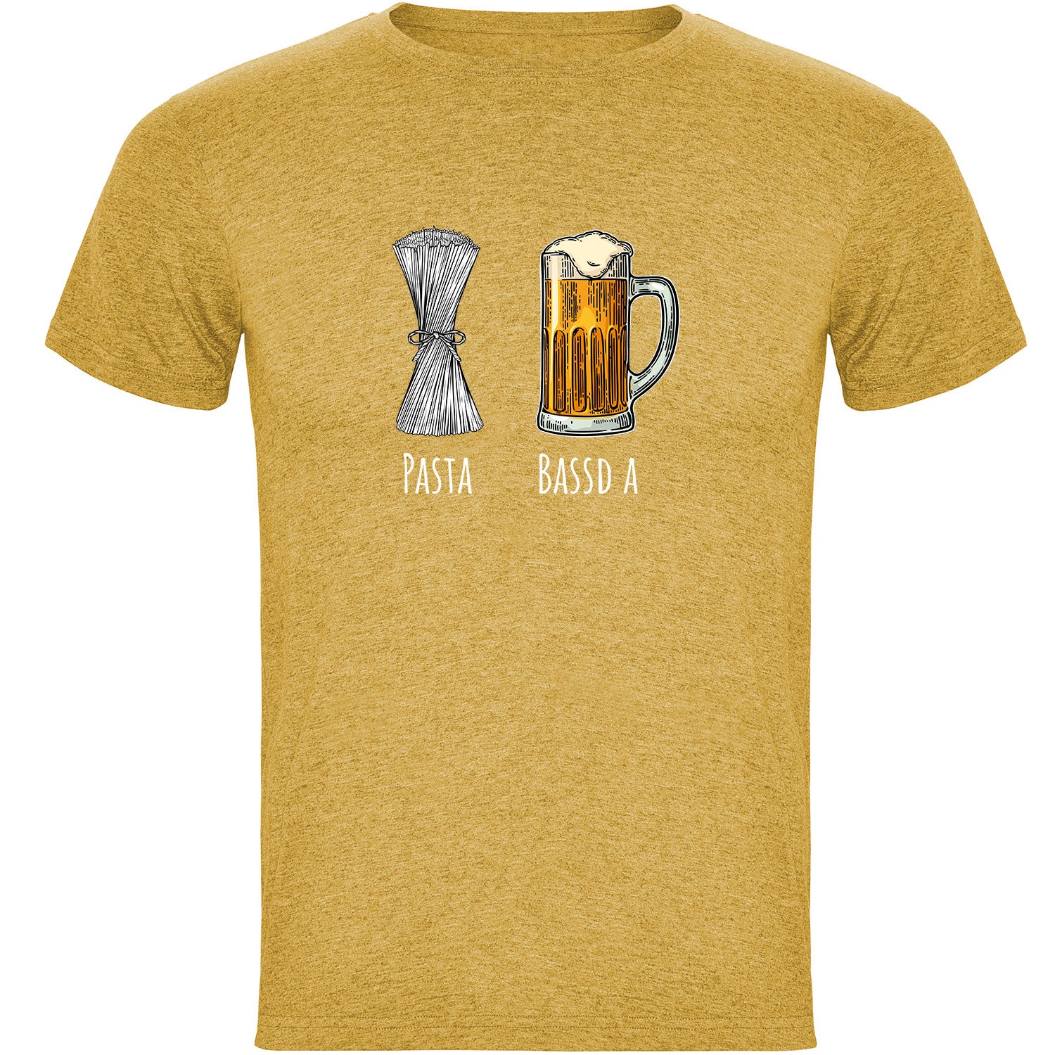 Pasta - Bassd a Bier Herren Tshirt - Datschi Trachten