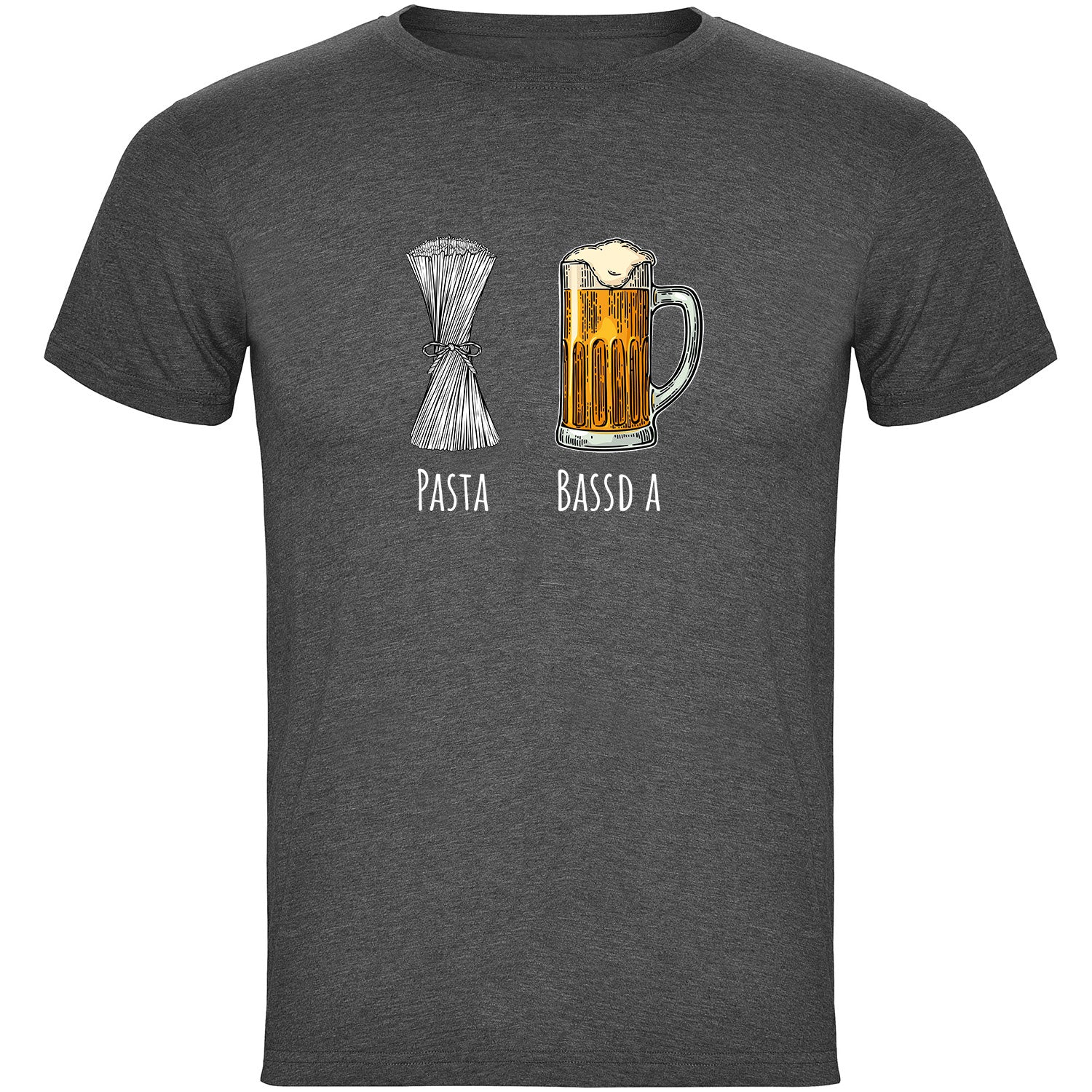 Pasta - Bassd a Bier Herren Tshirt - Datschi Trachten