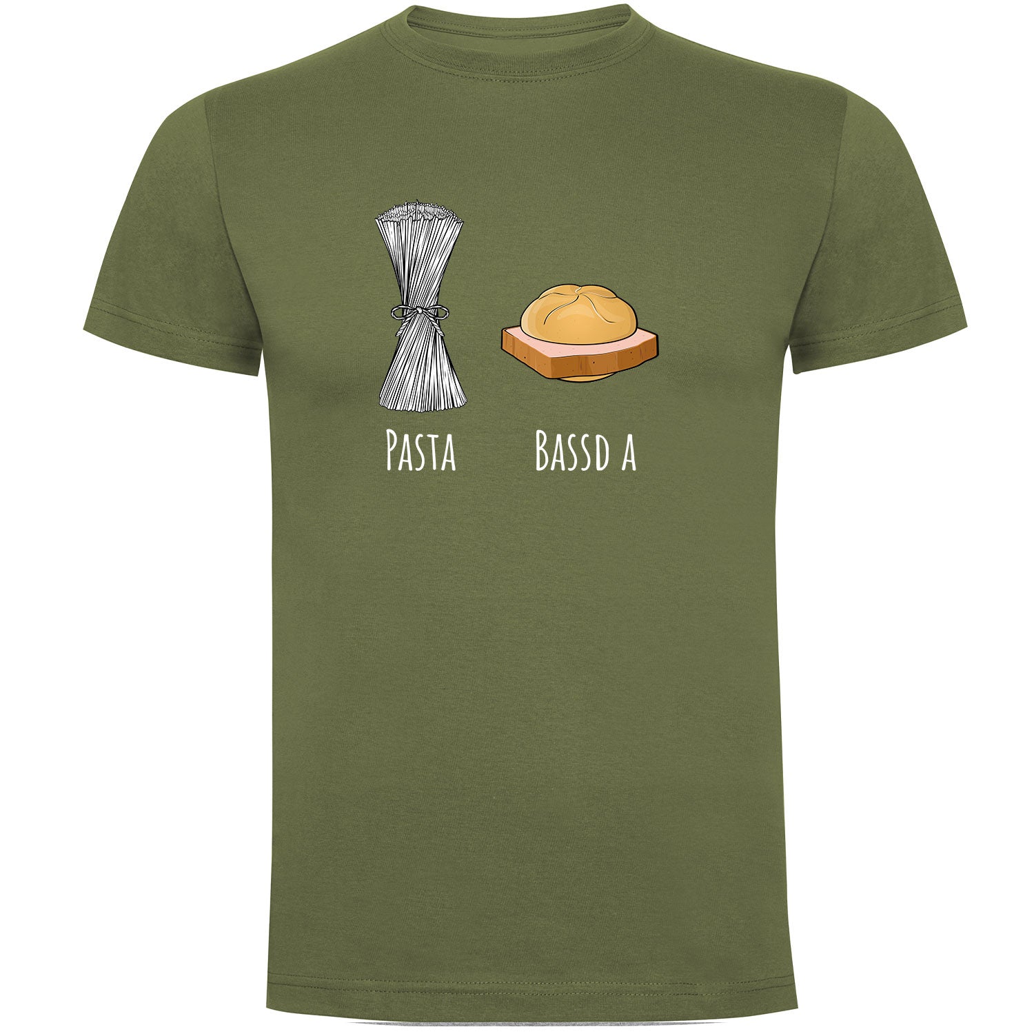 Pasta - Bassd a Leberkas Herren Tshirt