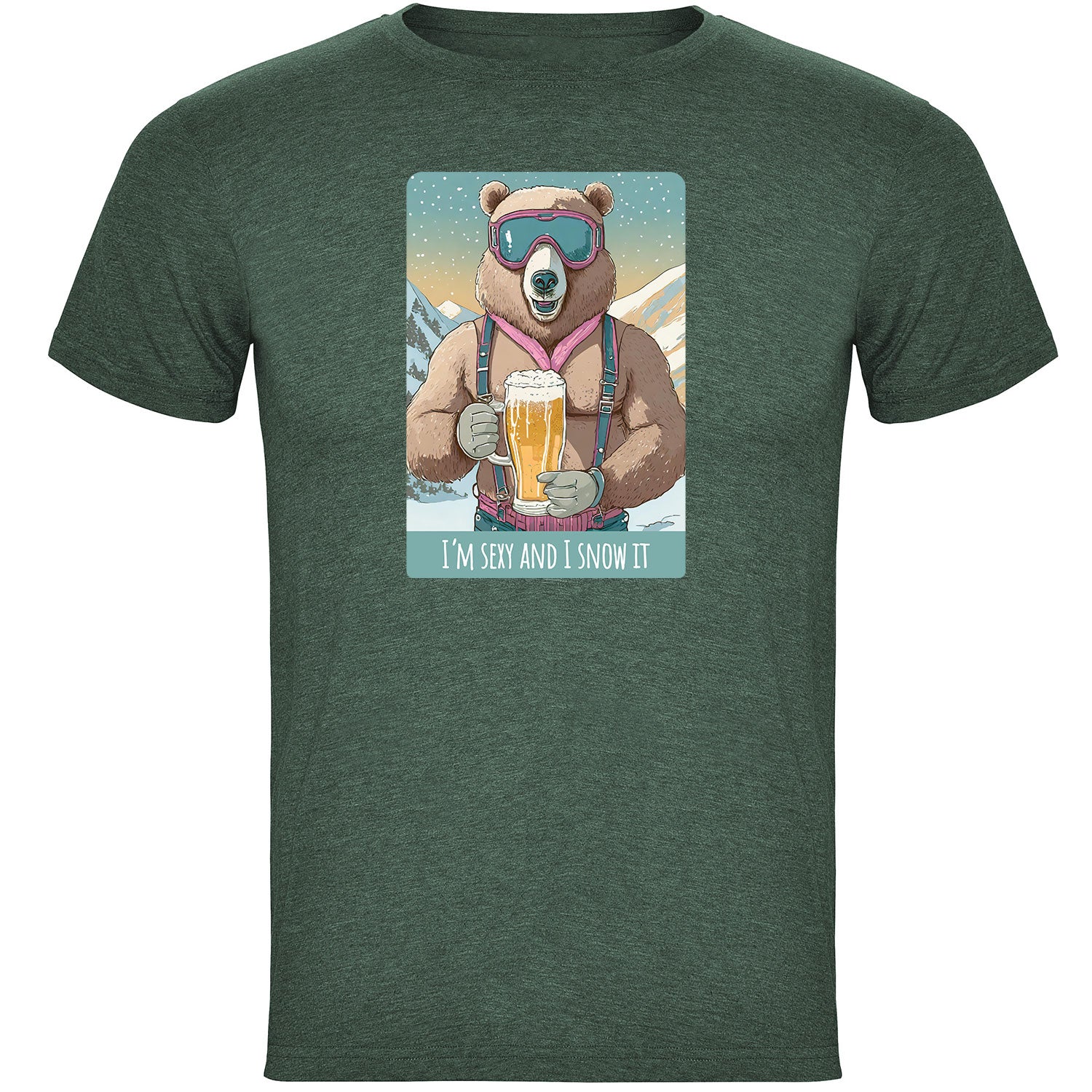 I´m sexy and I snow it Herren T-shirt
