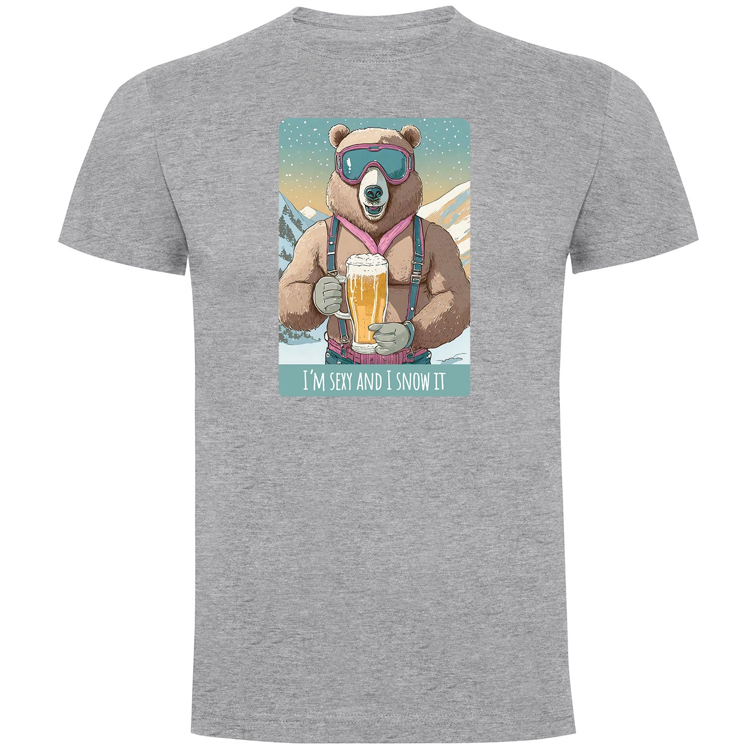 I´m sexy and I snow it Herren T-shirt - Datschi Trachten