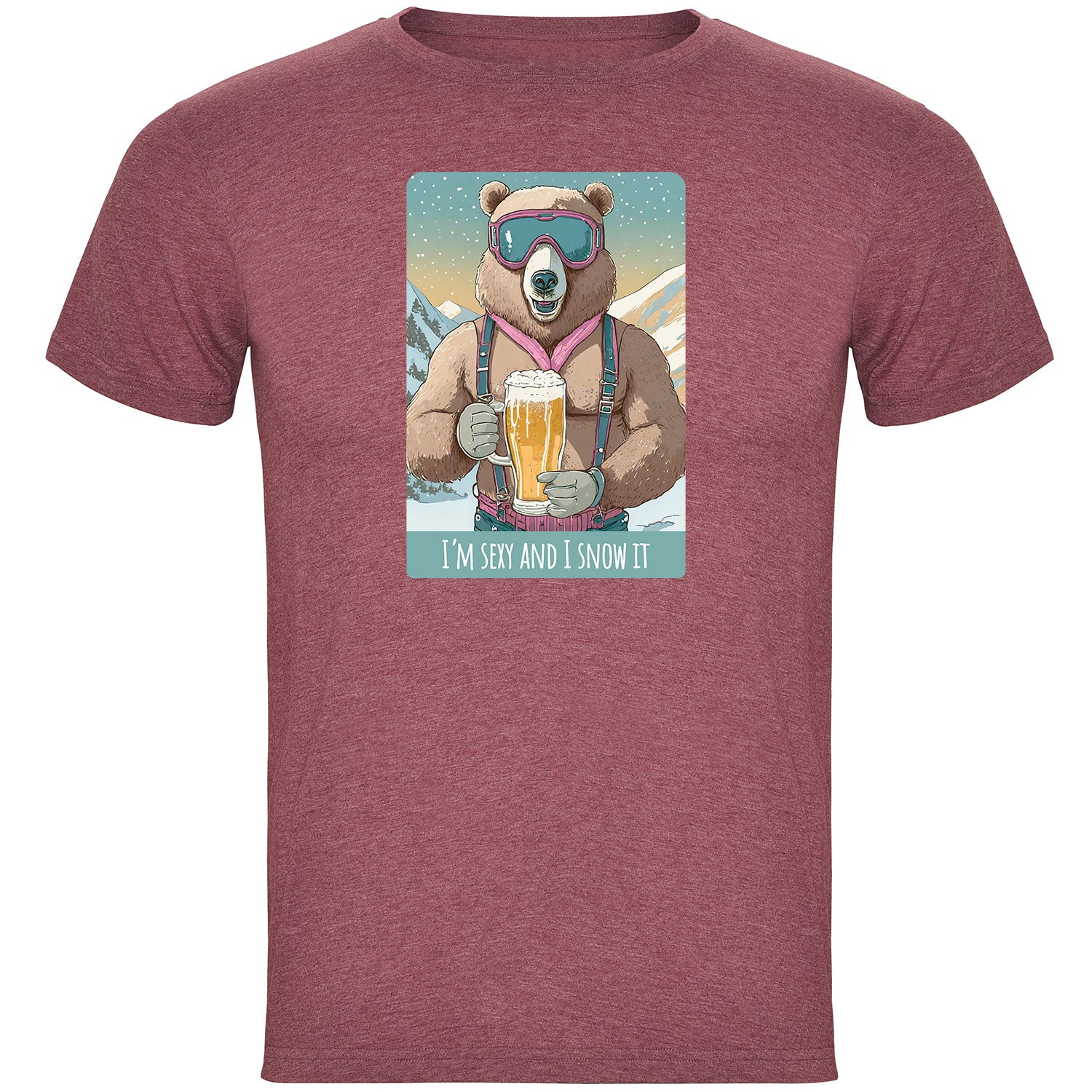 I´m sexy and I snow it Herren T-shirt