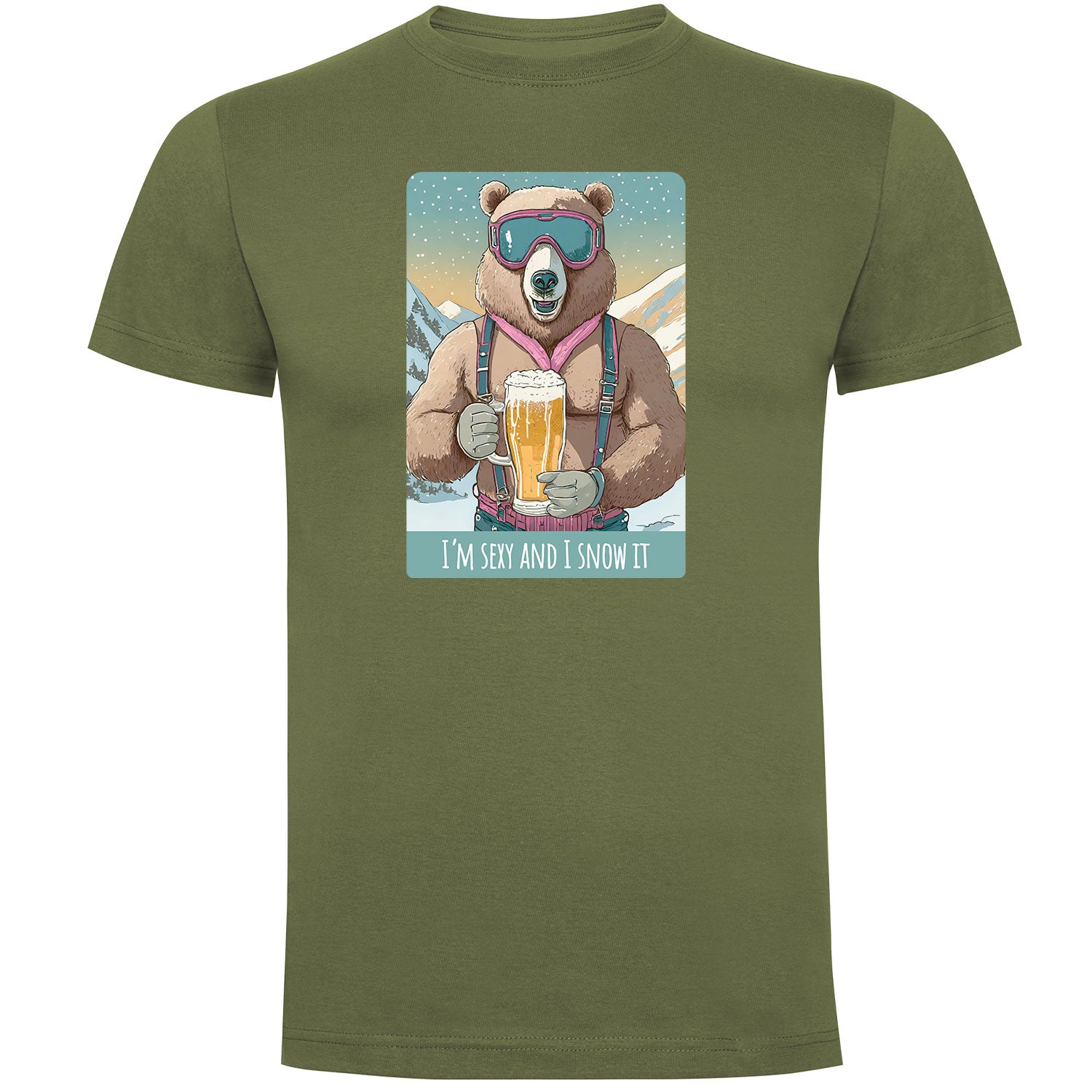 I´m sexy and I snow it Herren T-shirt