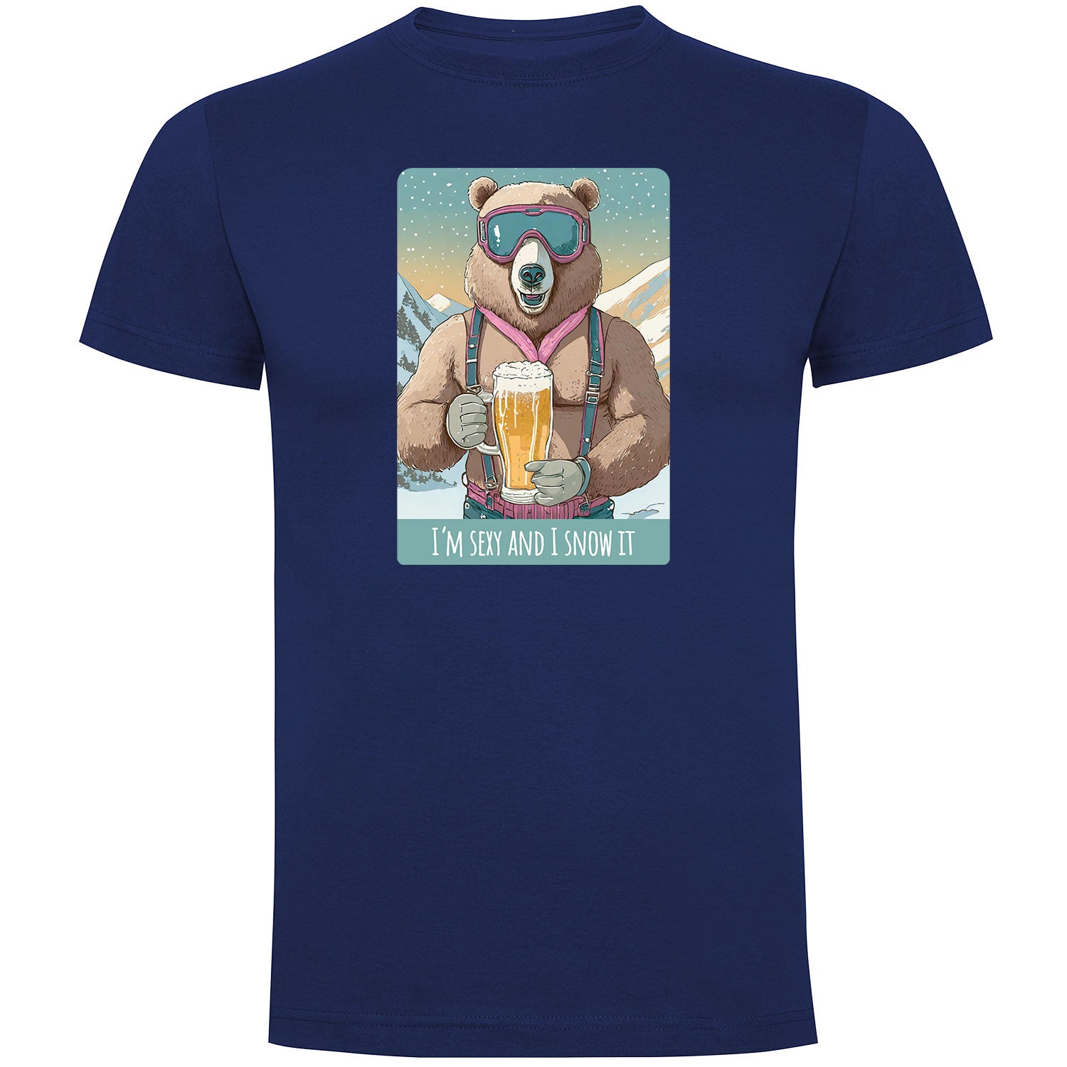 I´m sexy and I snow it Herren T-shirt