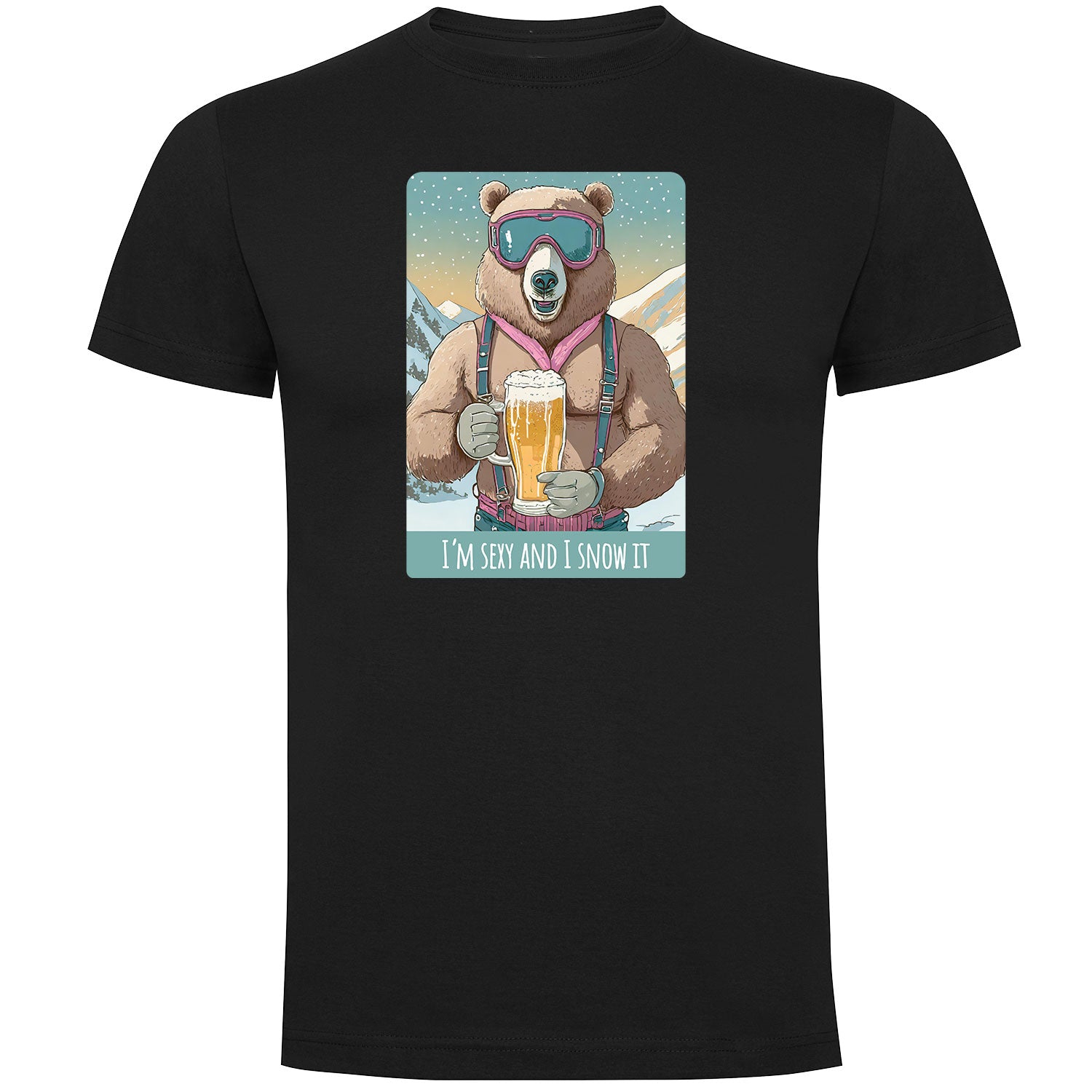 I´m sexy and I snow it Herren T-shirt
