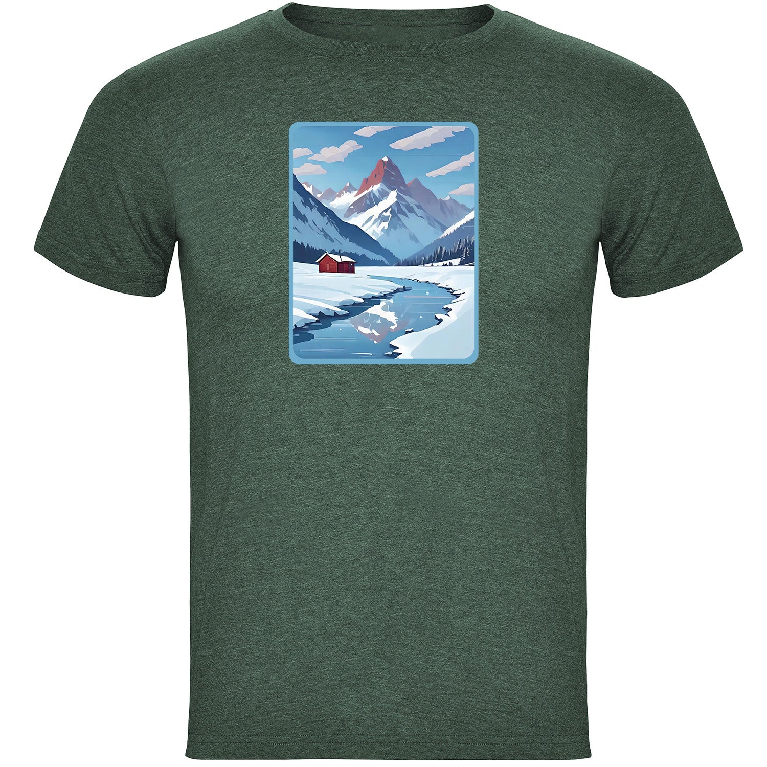 Home is where the Snow is Herren T-shirt