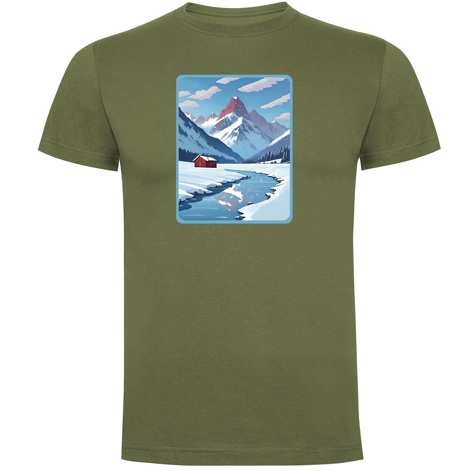 Home is where the Snow is Herren T-shirt