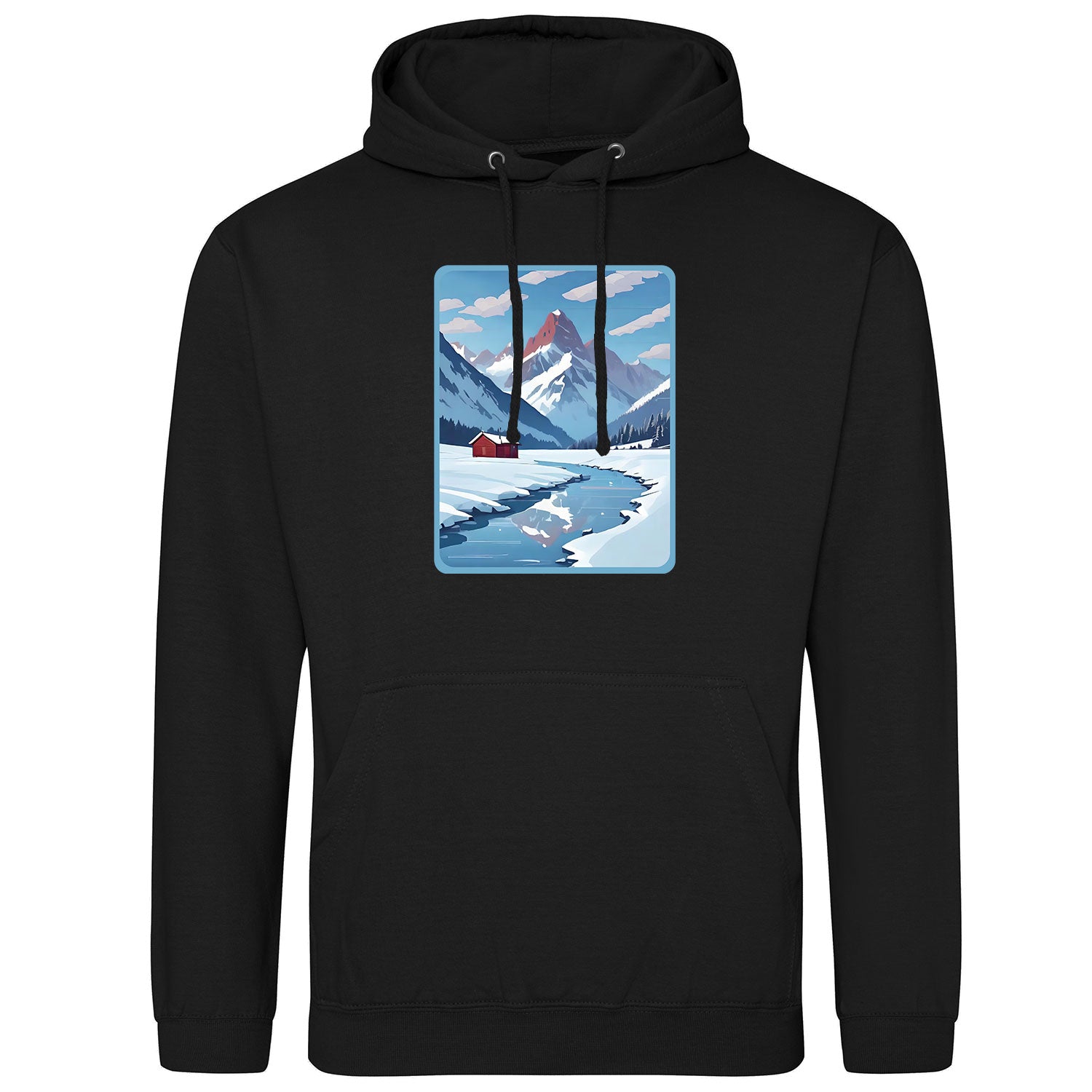 Home is where the Snow is Hoodie - Datschi Trachten