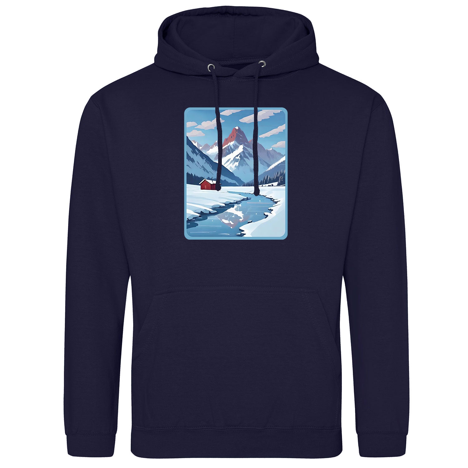 Home is where the Snow is Hoodie - Datschi Trachten