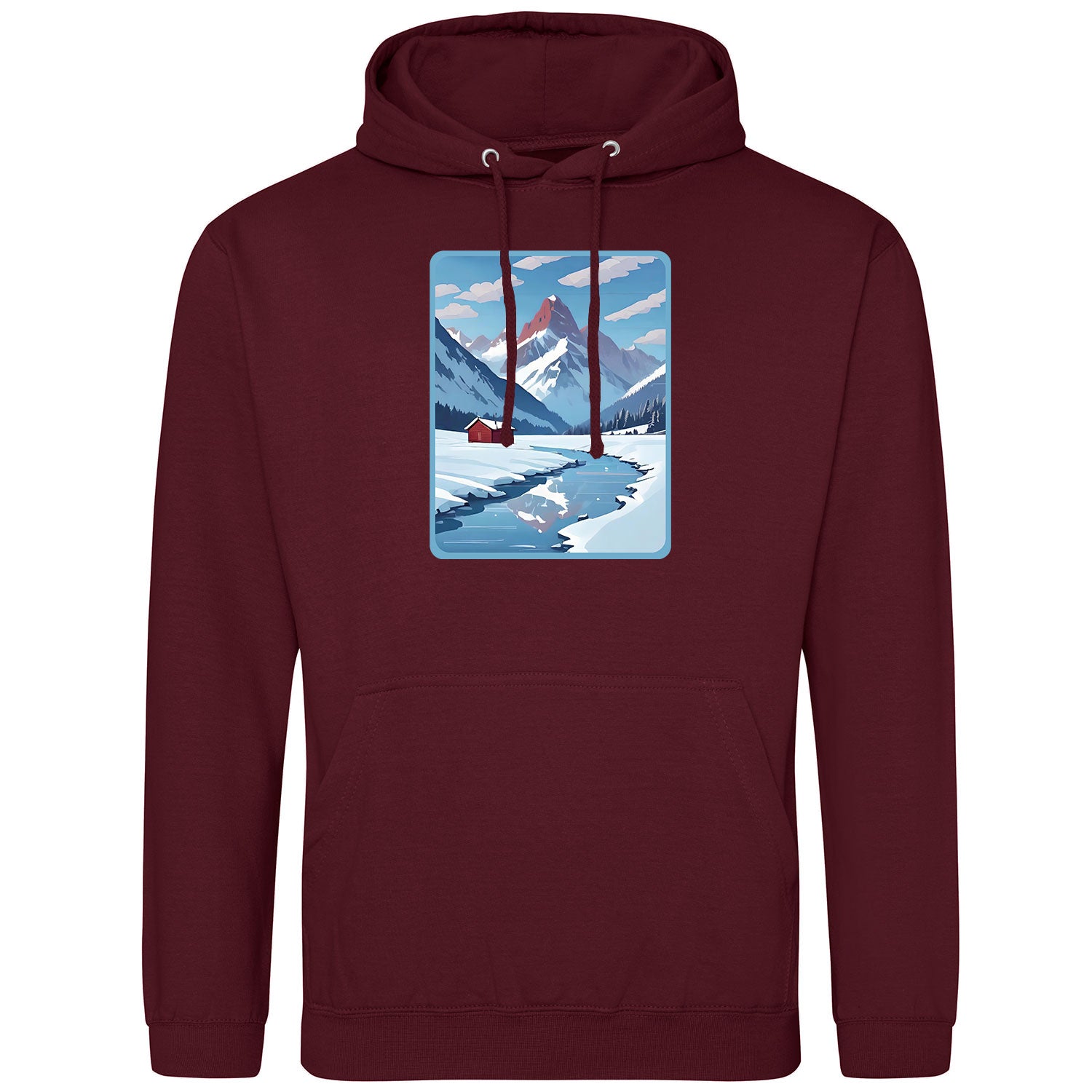 Home is where the Snow is Hoodie - Datschi Trachten