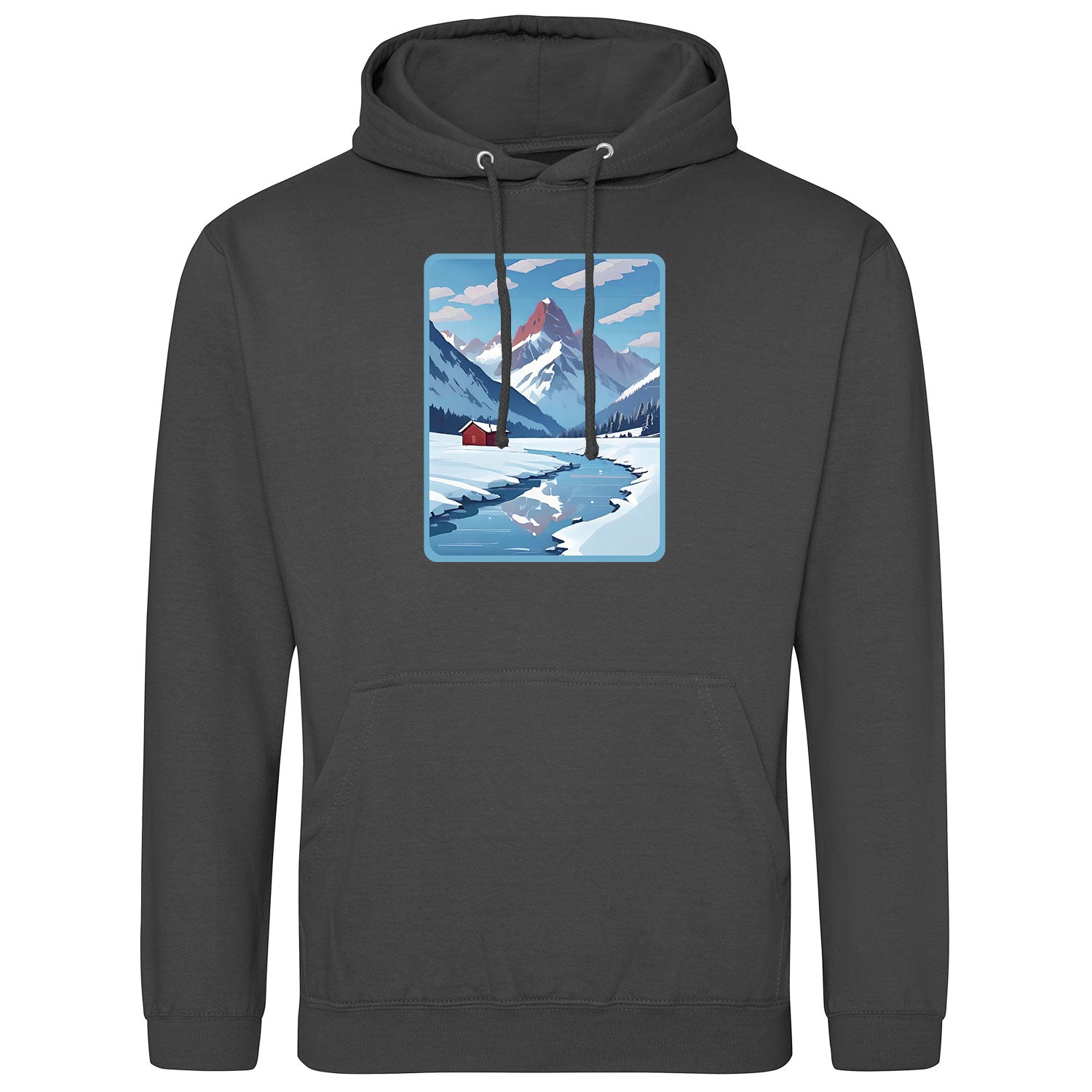Home is where the Snow is Hoodie - Datschi Trachten
