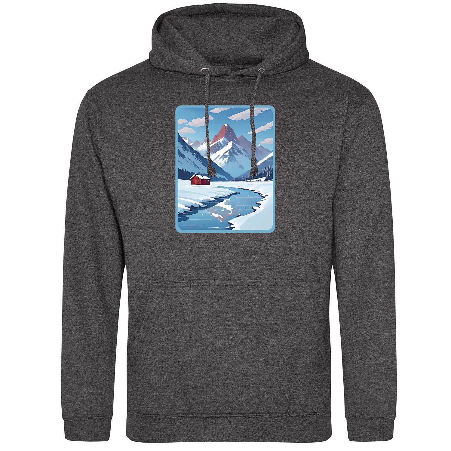 Home is where the Snow is Hoodie - Datschi Trachten