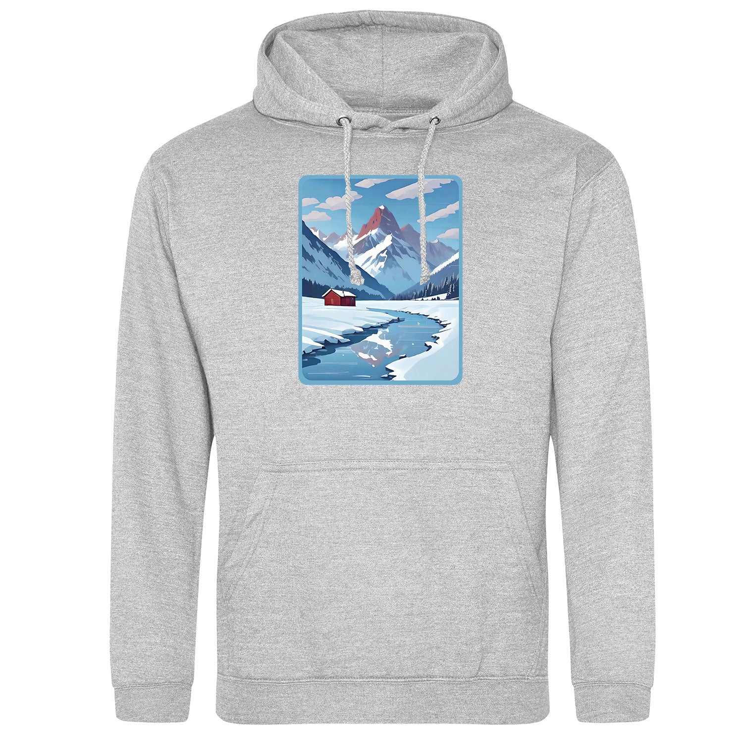 Home is where the Snow is Hoodie - Datschi Trachten