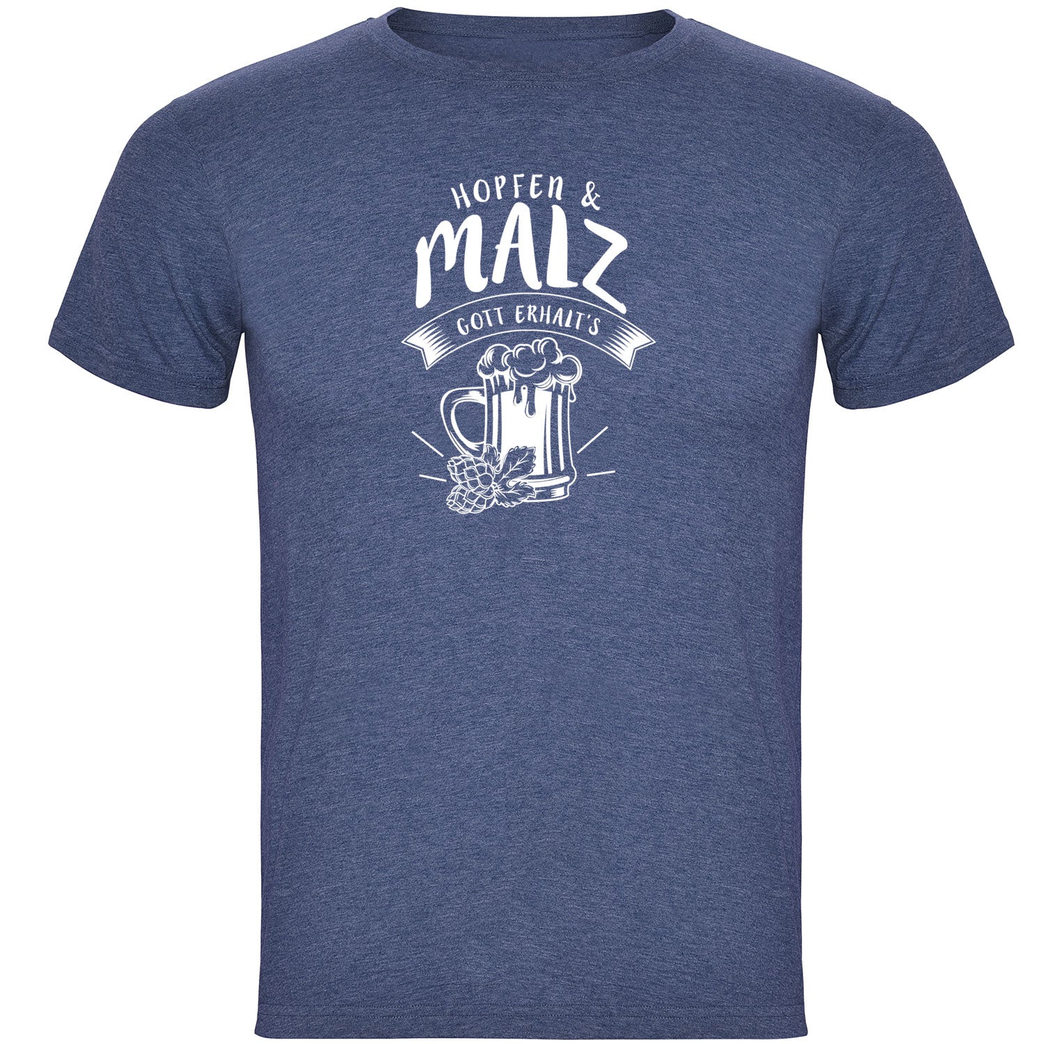 Hopfen und Malz Herren T-shirt - Datschi Trachten