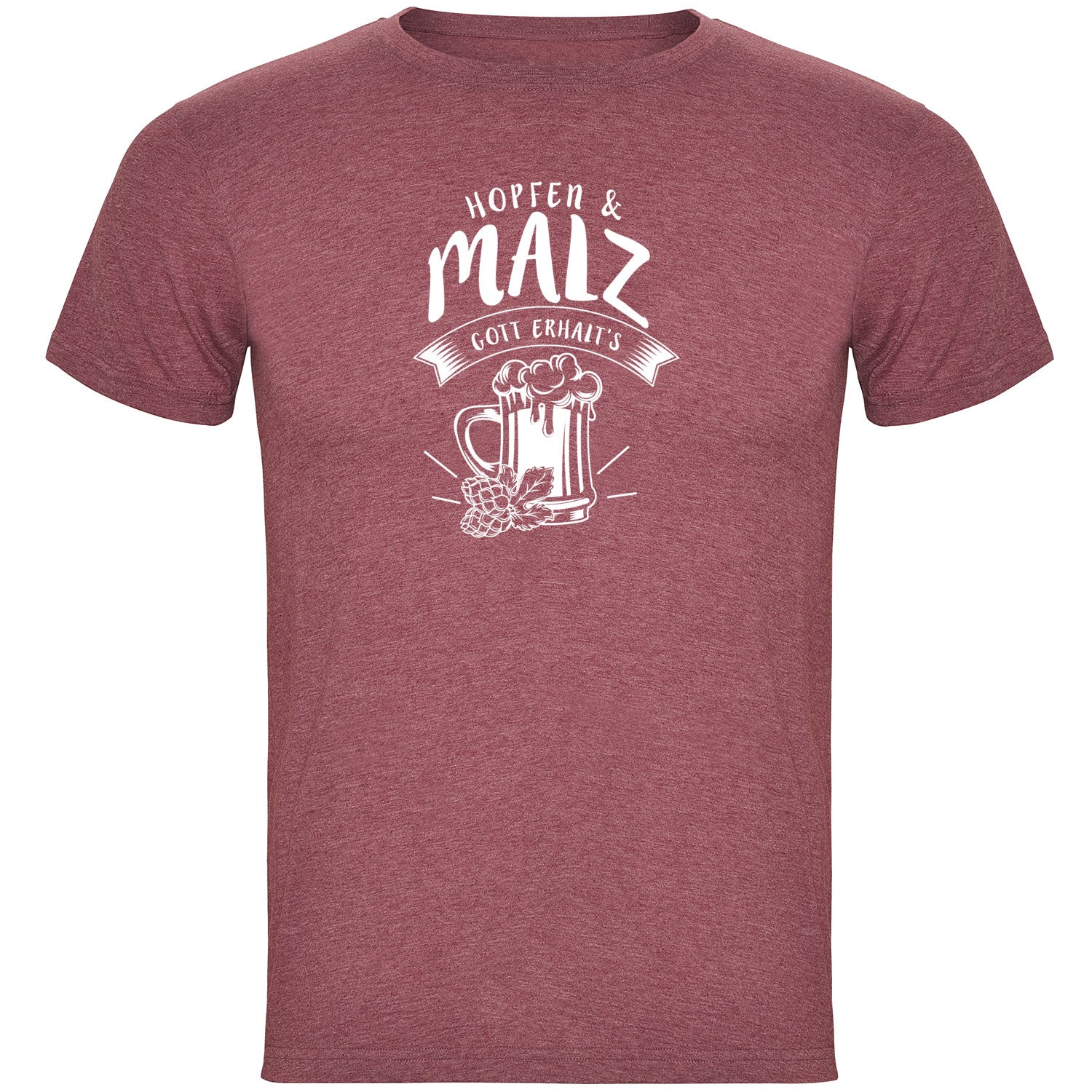 Hopfen und Malz Herren T-shirt - Datschi Trachten