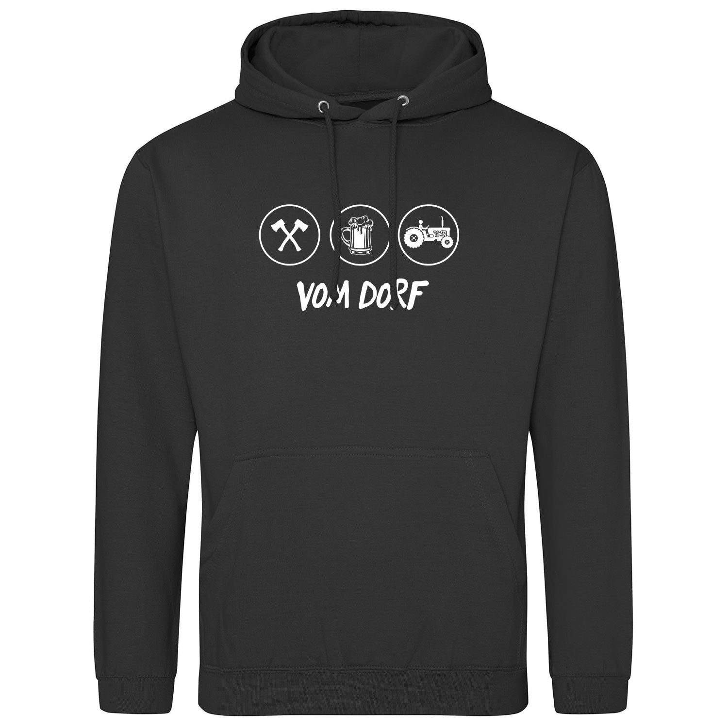 Vom Dorf Hoodie - Datschi Trachten