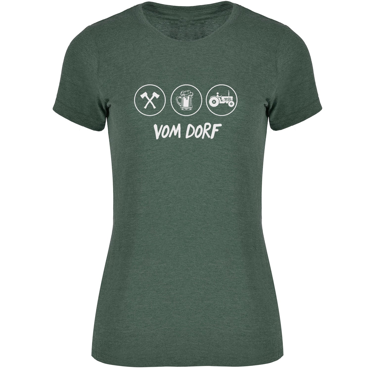 Vom Dorf Damen T-shirt - Datschi Trachten