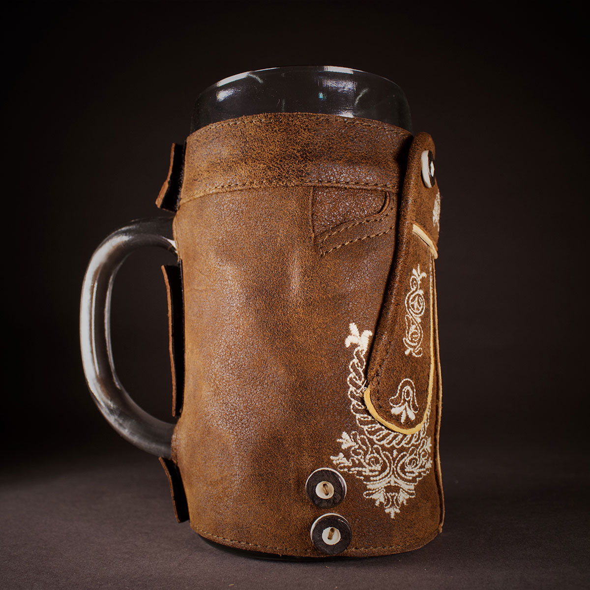 Maßkrug Lederhose Stone - Datschi Trachten