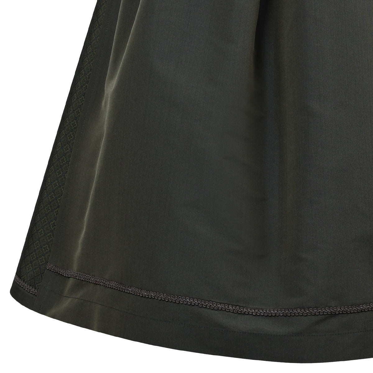 MarJo Dirndl Eschau Moos 65cm mit Borte