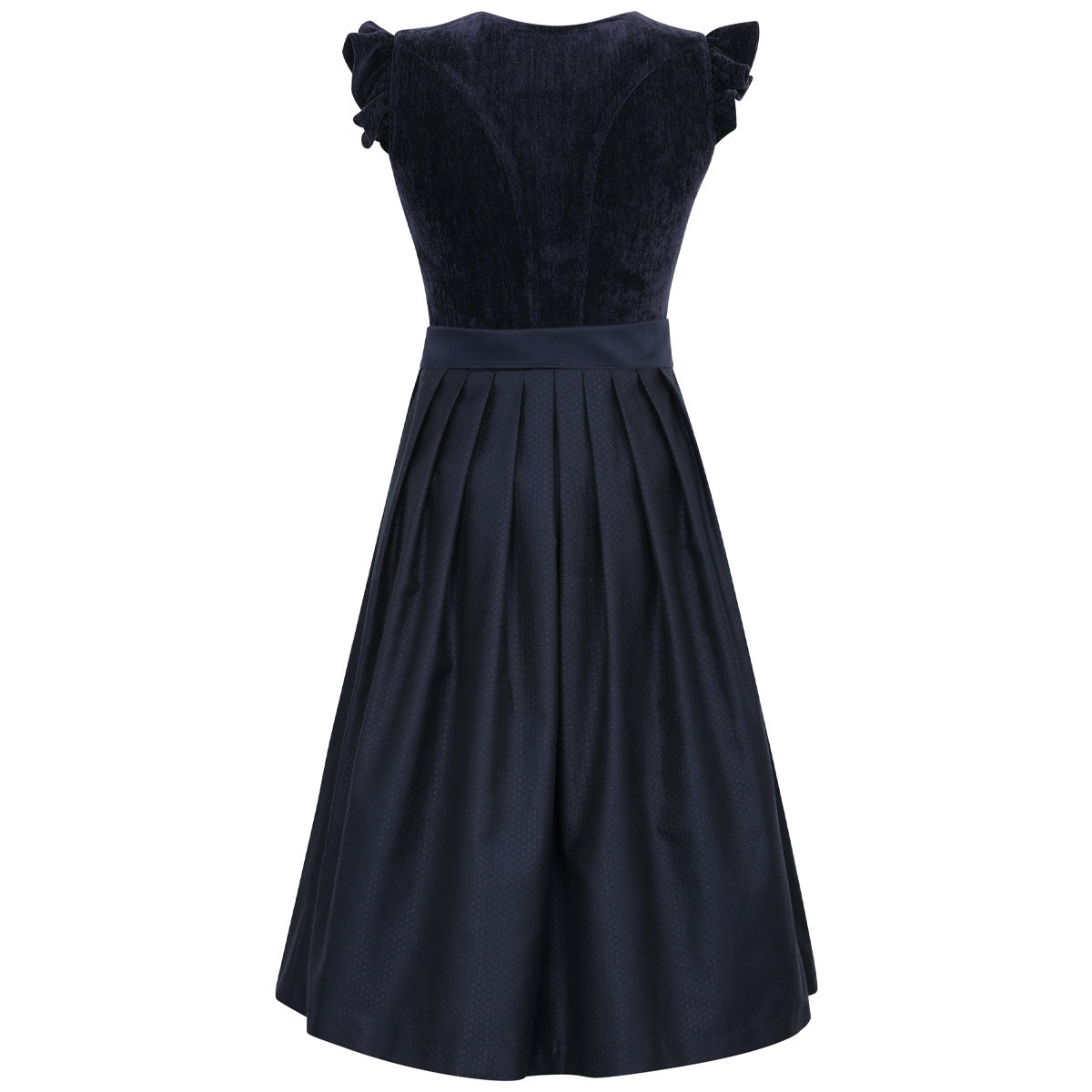 MarJo Dirndl Hochwinkel Midnight Flügelarm 70cm - Datschi Trachten
