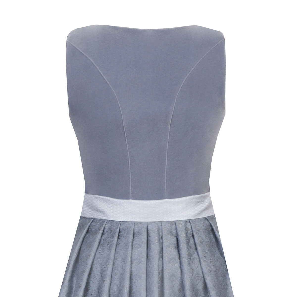 MarJo Dirndl Marlene Hellblau/Light Denim 70cm - Datschi Trachten