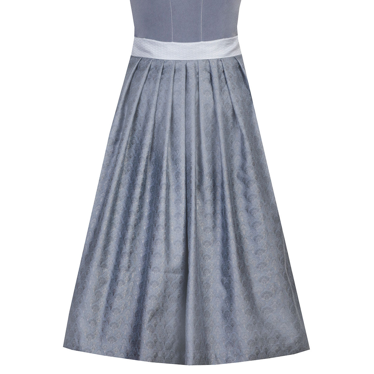 MarJo Dirndl Marlene Hellblau/Light Denim 65cm - Datschi Trachten