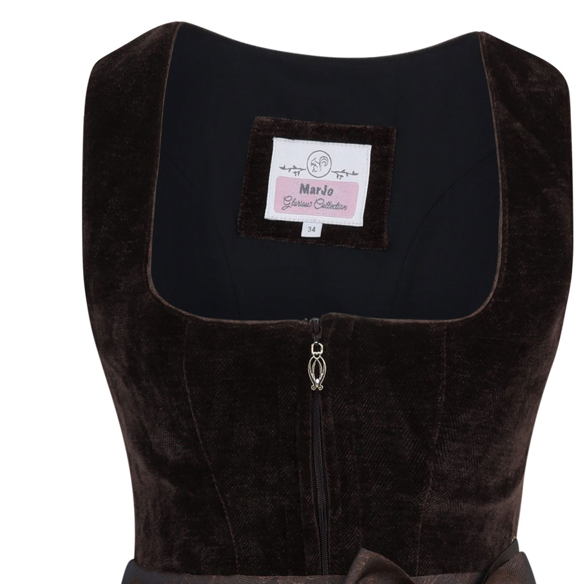 MarJo Dirndl Ottenschlag Espresso 70cm