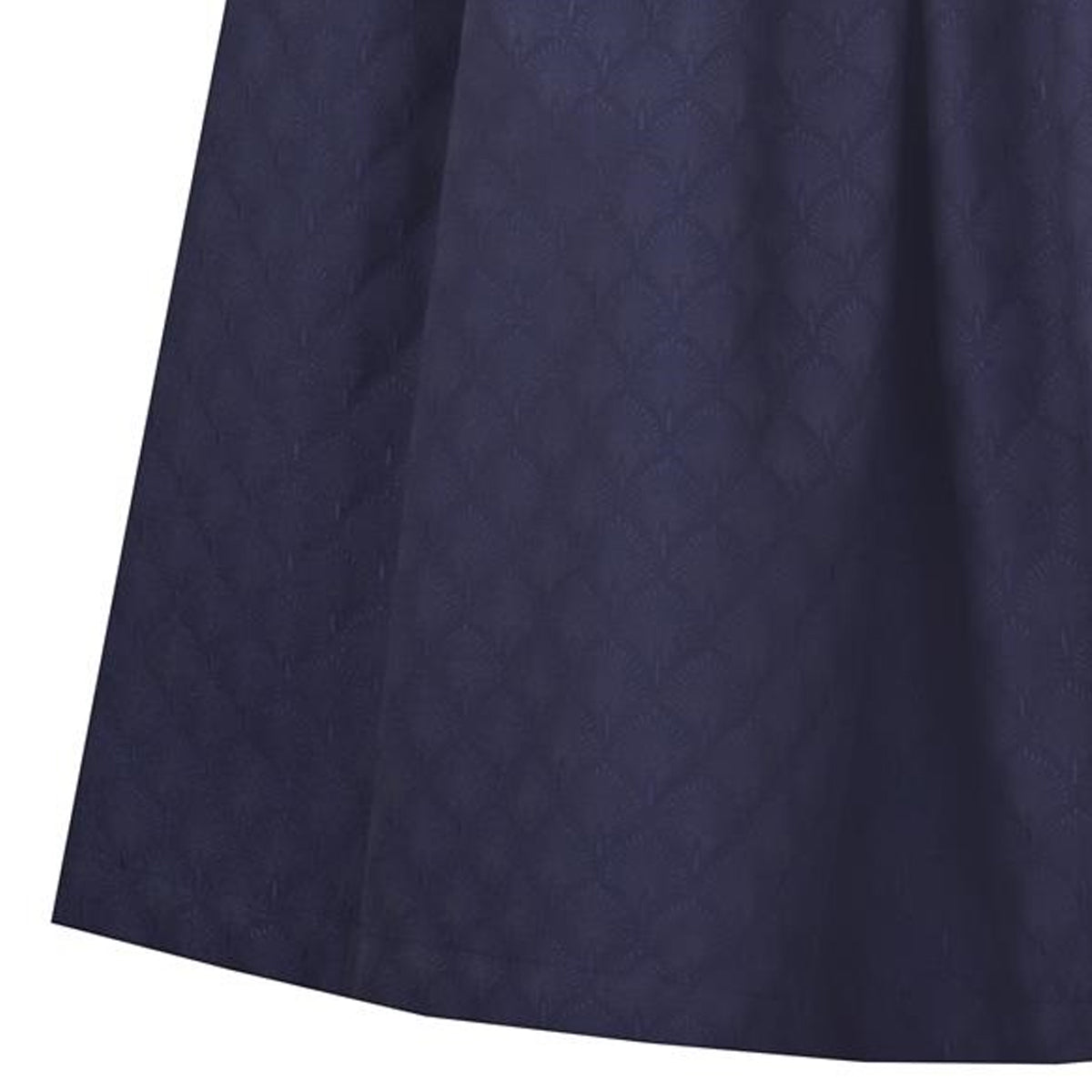 MarJo Dirndl Otterfing Marine Blau Gerader Ausschnitt 75cm - Datschi Trachten