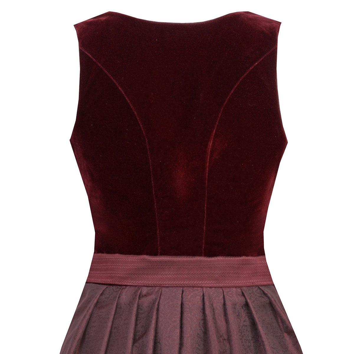 MarJo Dirndl Susi Weinrot/Bordeaux 65cm - Datschi Trachten