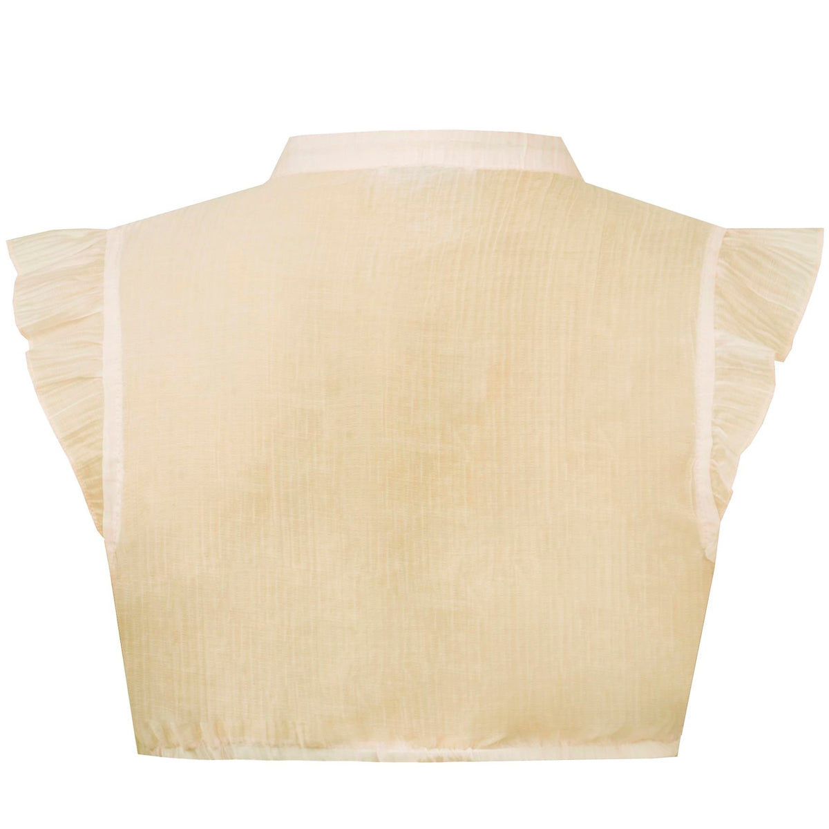 MarJo Dirndlbluse Waldbrunn Zitrone Gelb Flügelarm - Datschi Trachten