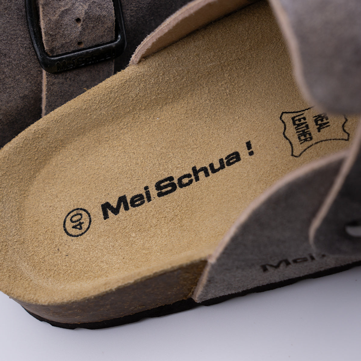MeiSchua! Trachten Sandalen Leder Geschlossene Pantoletten - Datschi Trachten