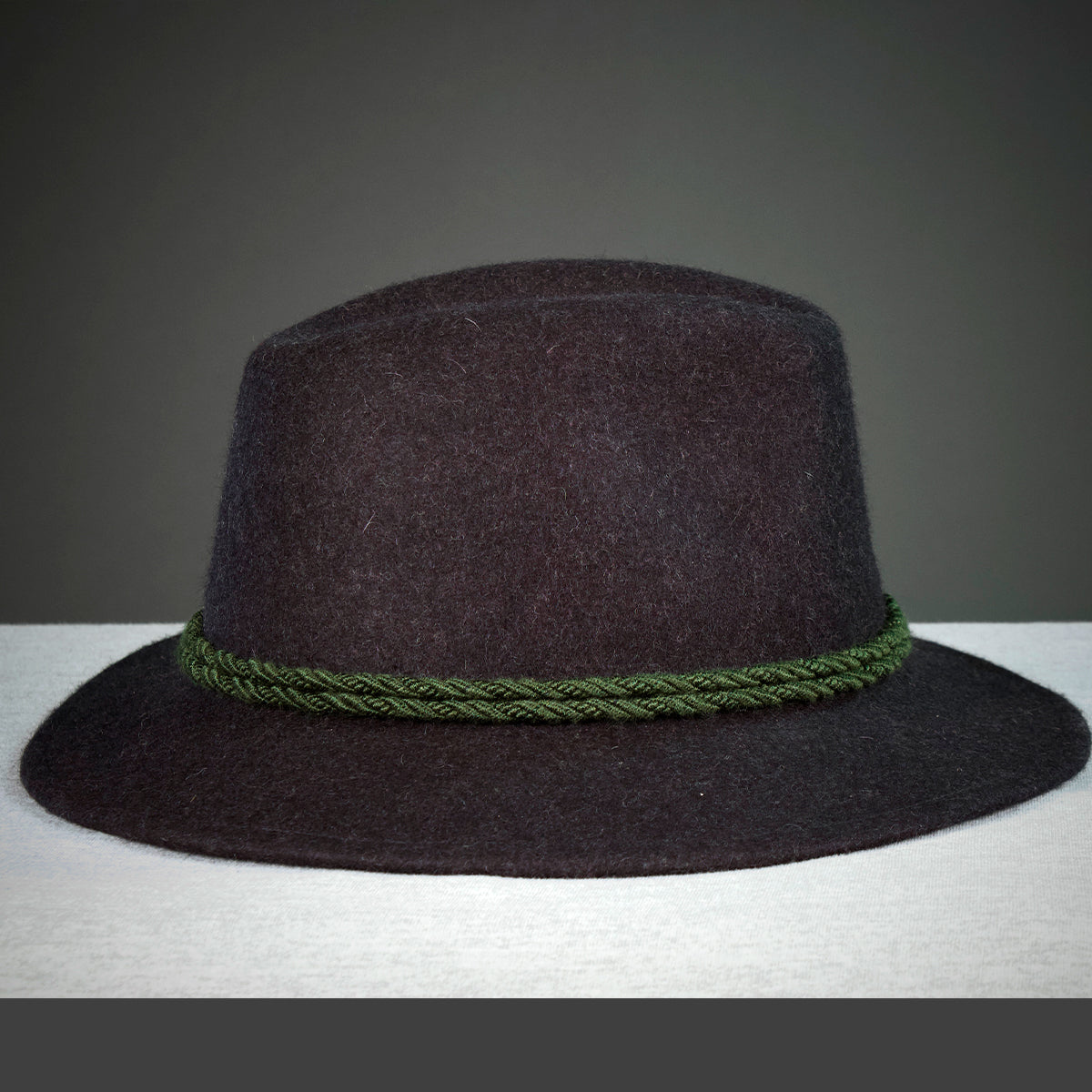 Murtalerhut Anthrazit Wolle Hornschale - Datschi Trachten