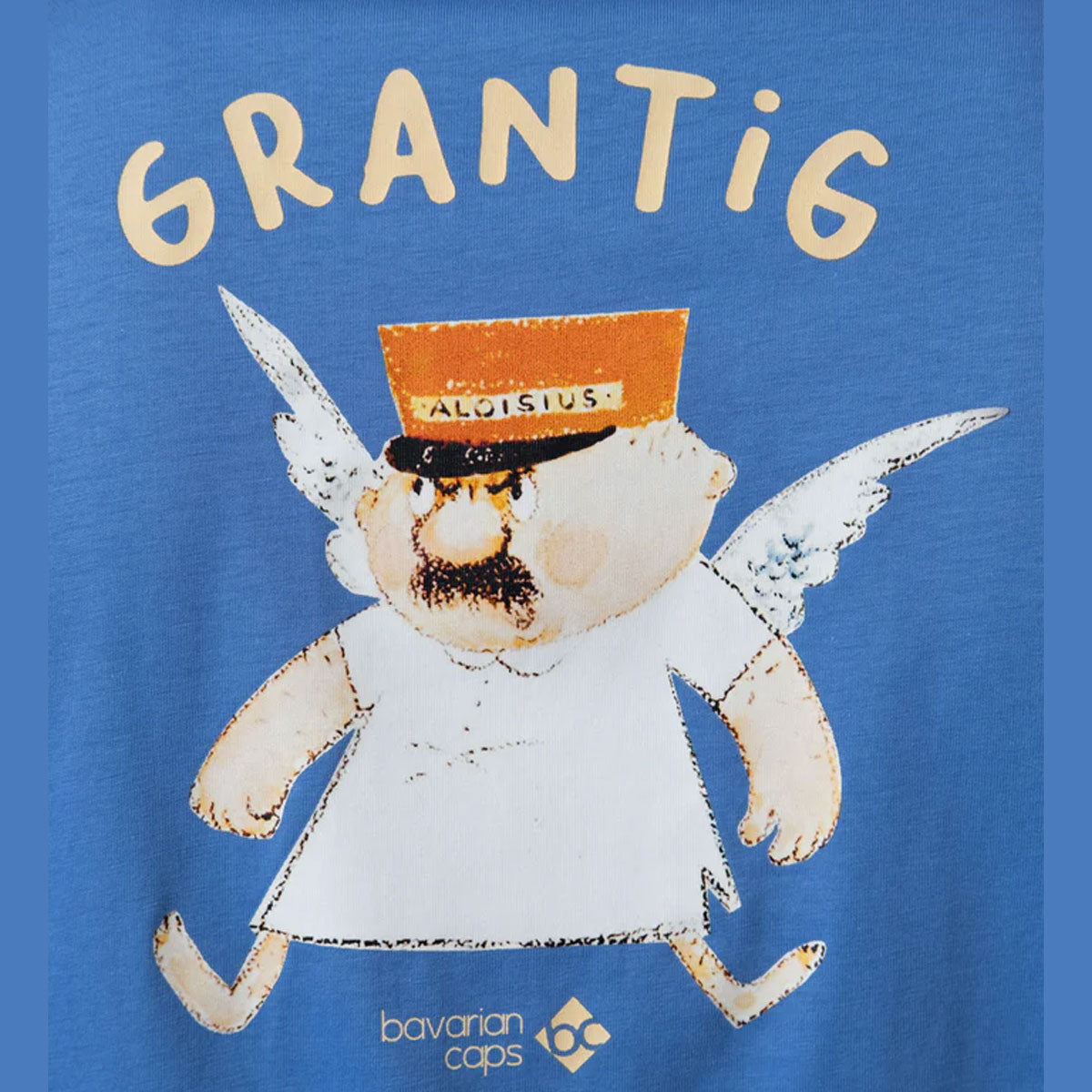 T-Shirt „Grantler Klub: Aloisius“ – Blau - Datschi Trachten
