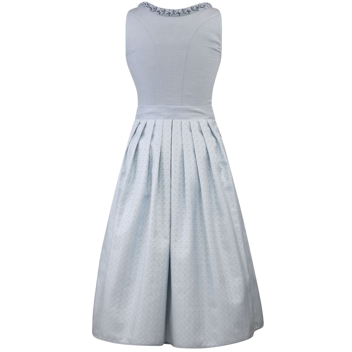 Teresa Bauer x MarJo Dirndl Blue Belle 70 cm Hellblau Knopfleiste Kollektion 2026
