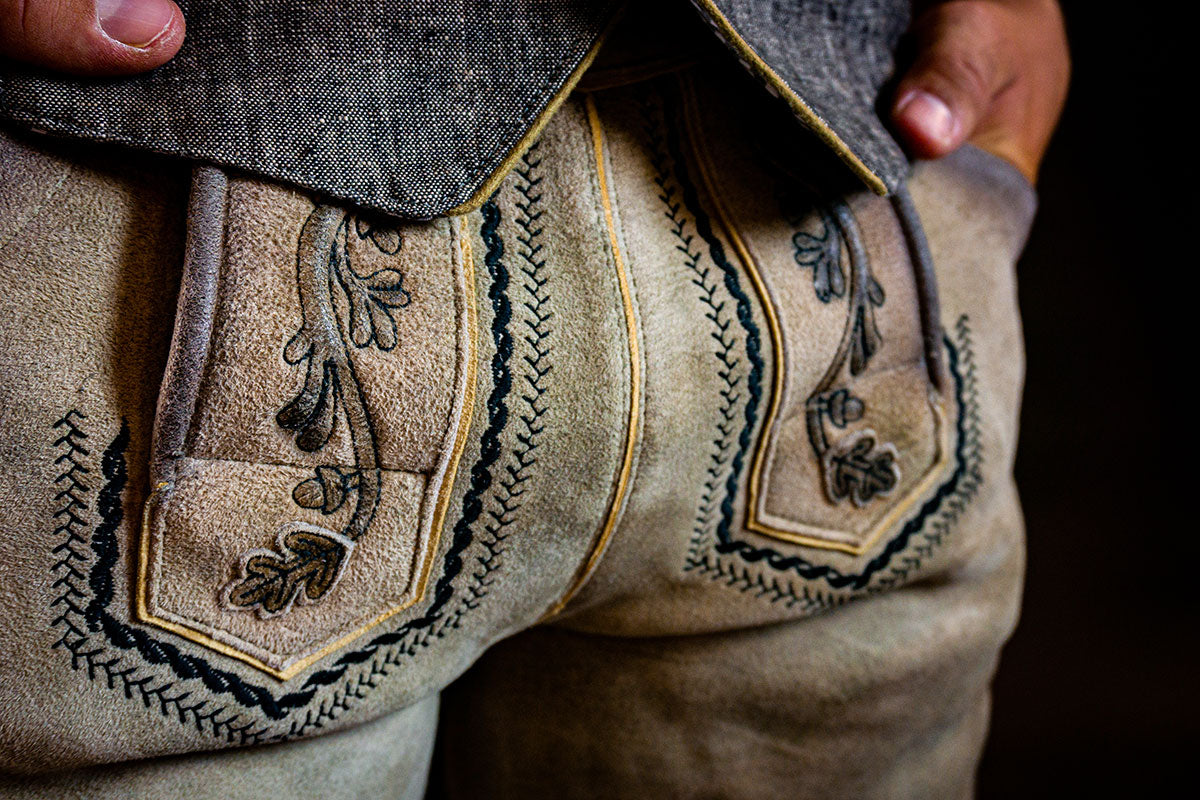 Datschi Trachten Lederhose Hartl Wildbock - Datschi Trachten