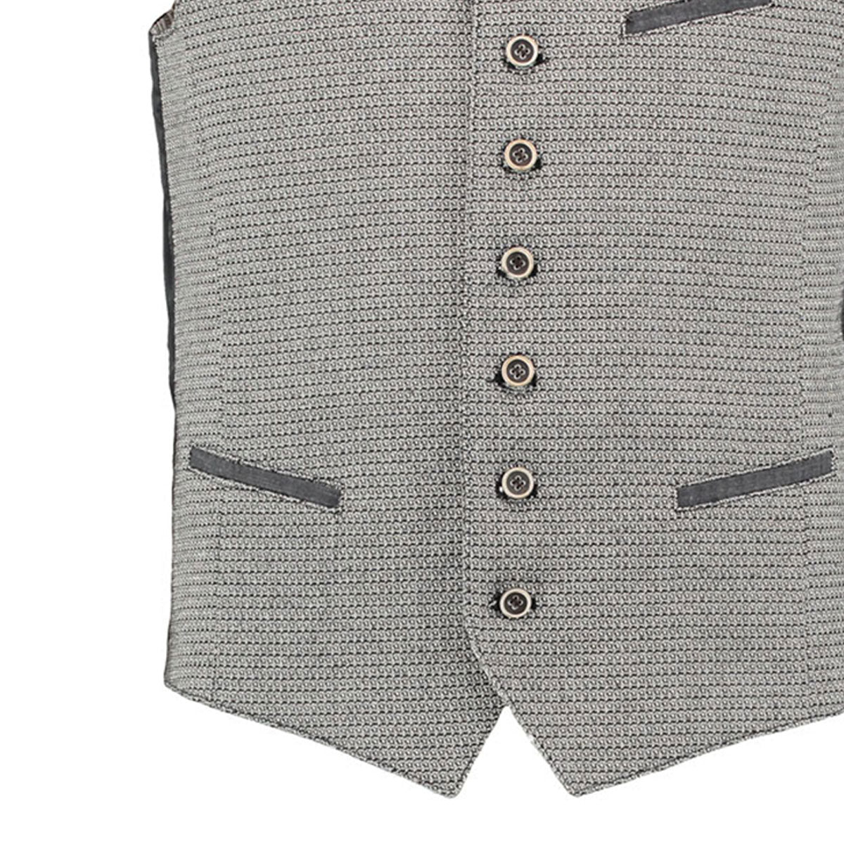 Gipfelstürmer Trachtenweste Sebastian Anthrazit - Datschi Trachten