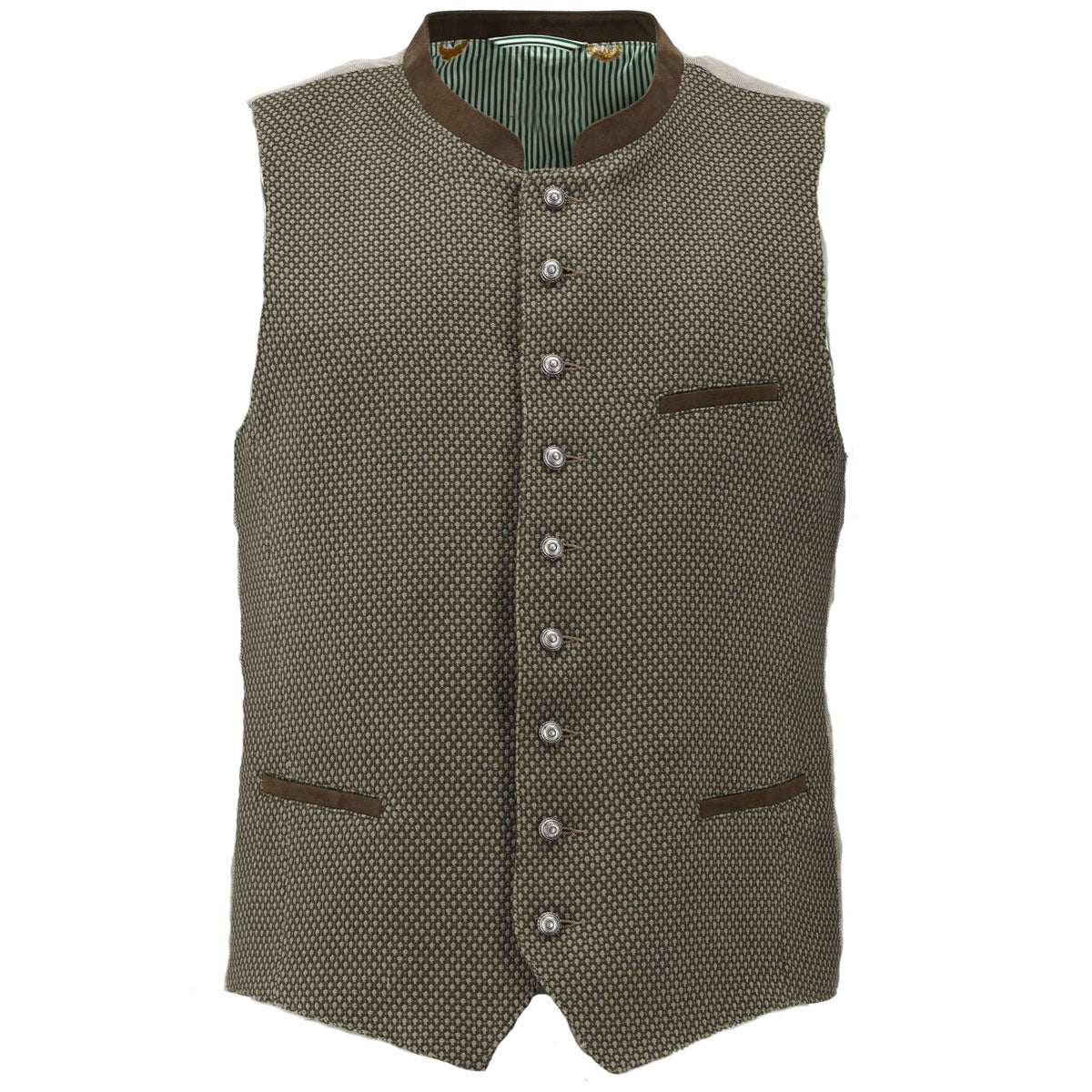 Gipfelstürmer Trachtenweste Karl Oliv - Datschi Trachten